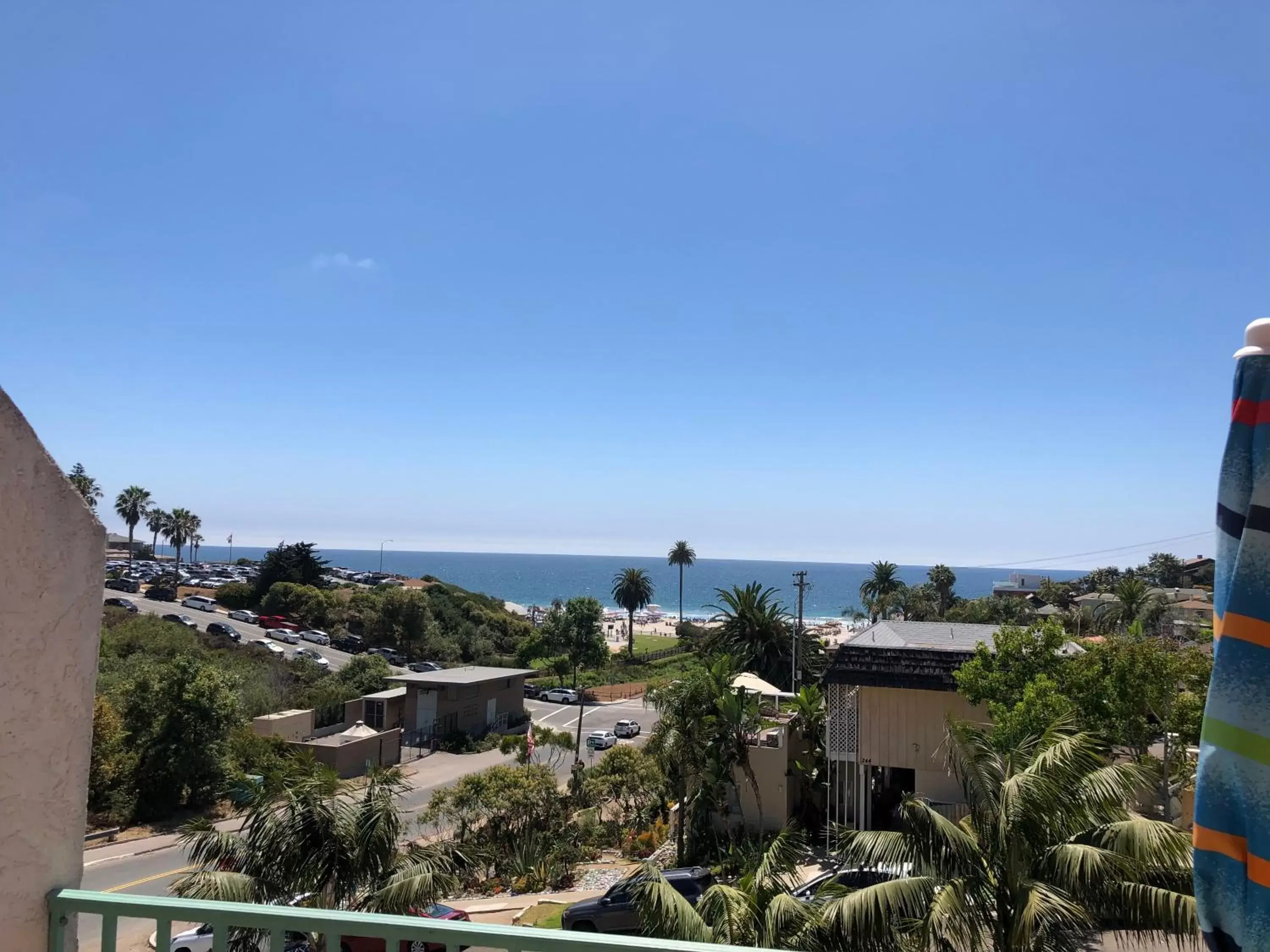 Sea view in Moonlight Beach Motel