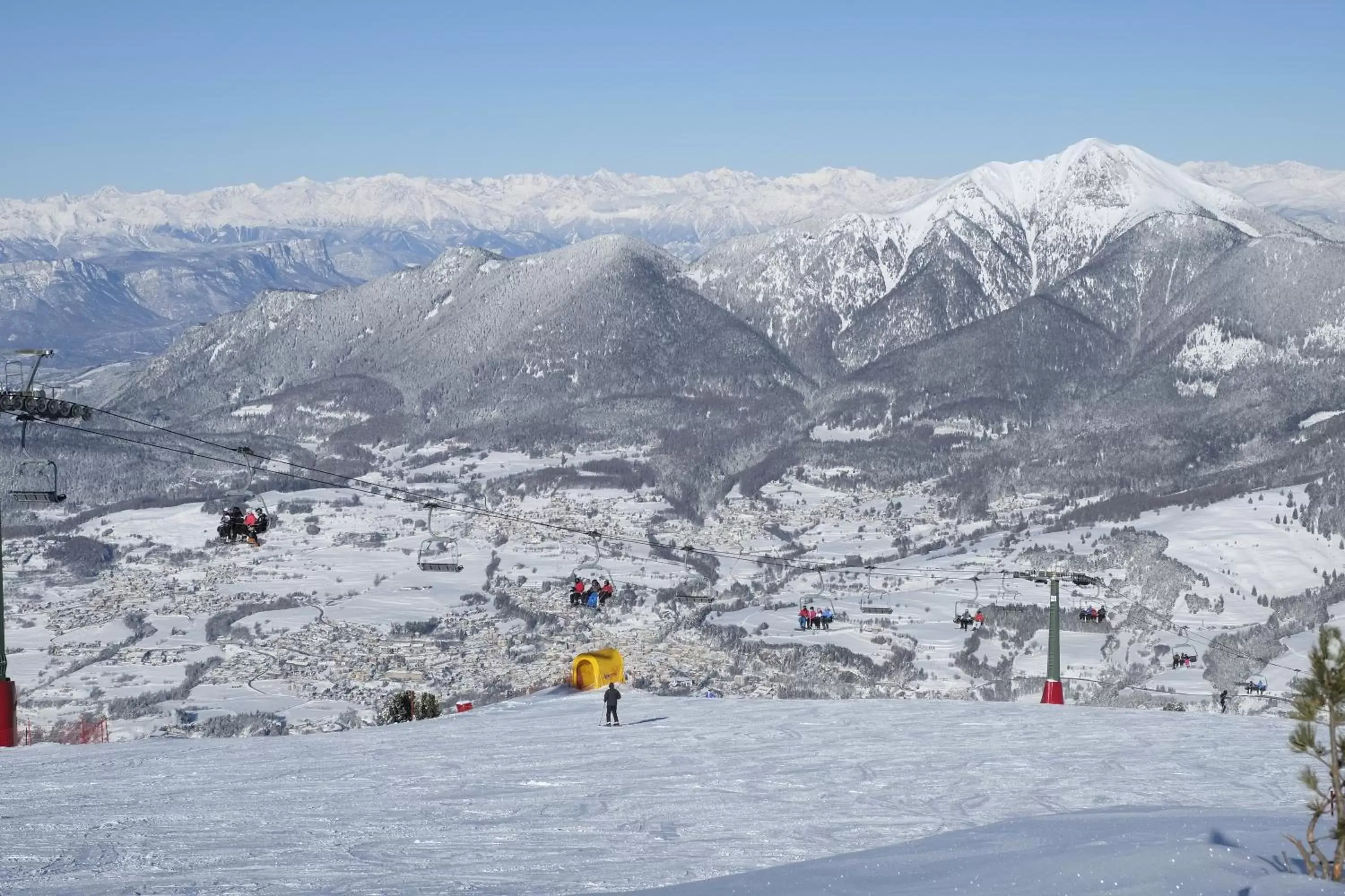 Skiing in Hotel La Stua