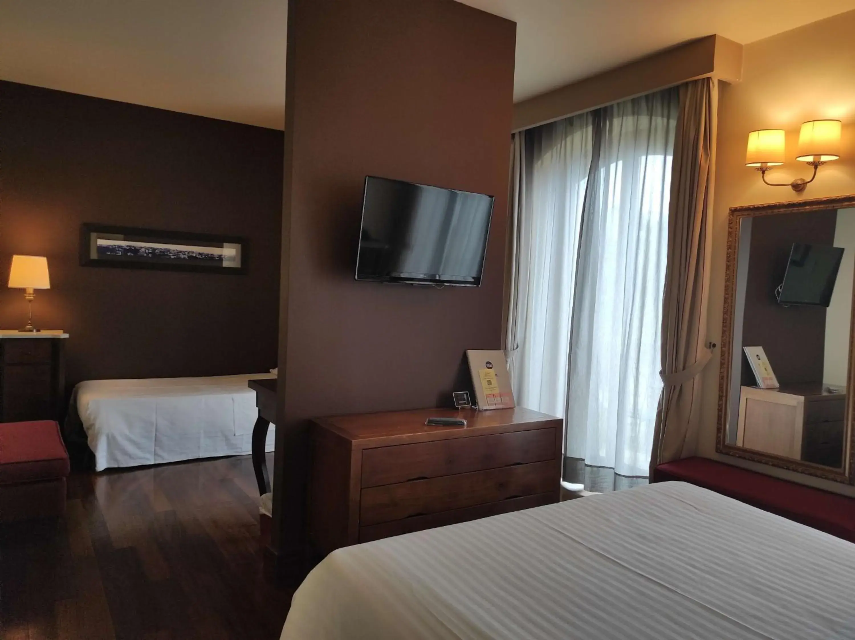 Photo of the whole room, Bed in Best Western Hotel Santa Caterina