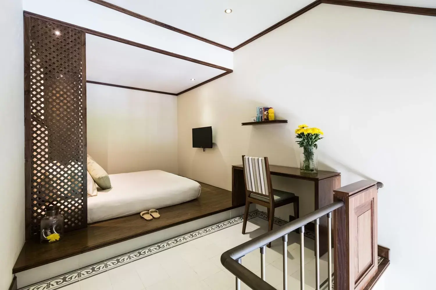 Bed in Almanity Hoi An Resort & Spa