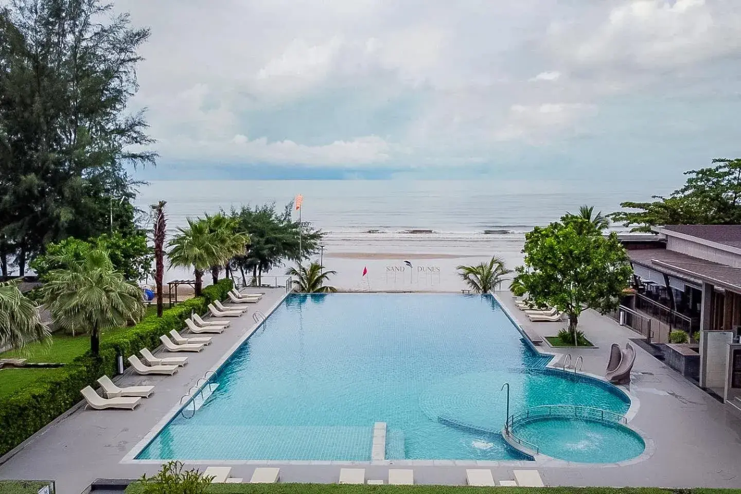 Natural landscape, Pool View in Sand Dunes Chaolao Beach Resort