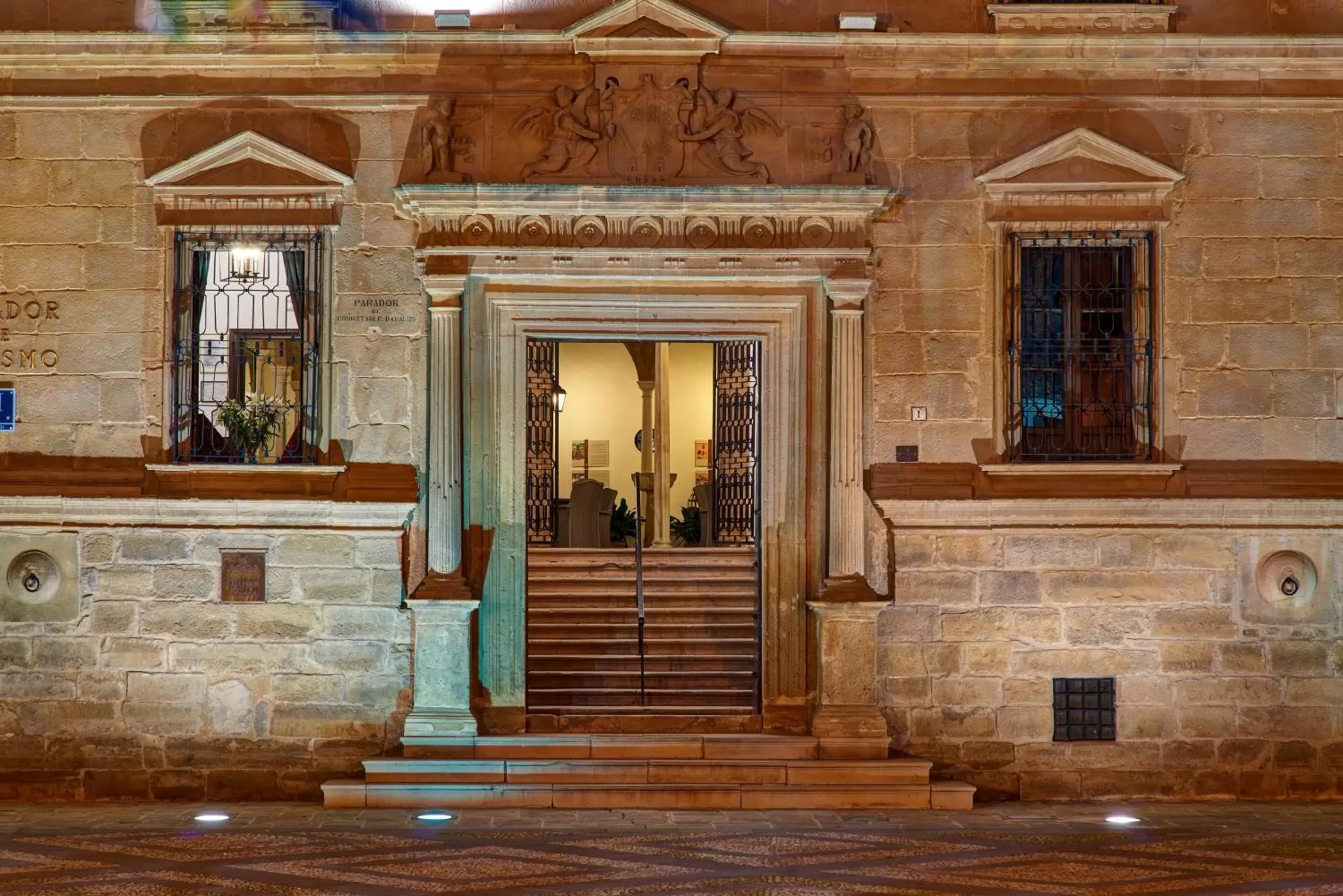 Facade/entrance in Parador de Ubeda