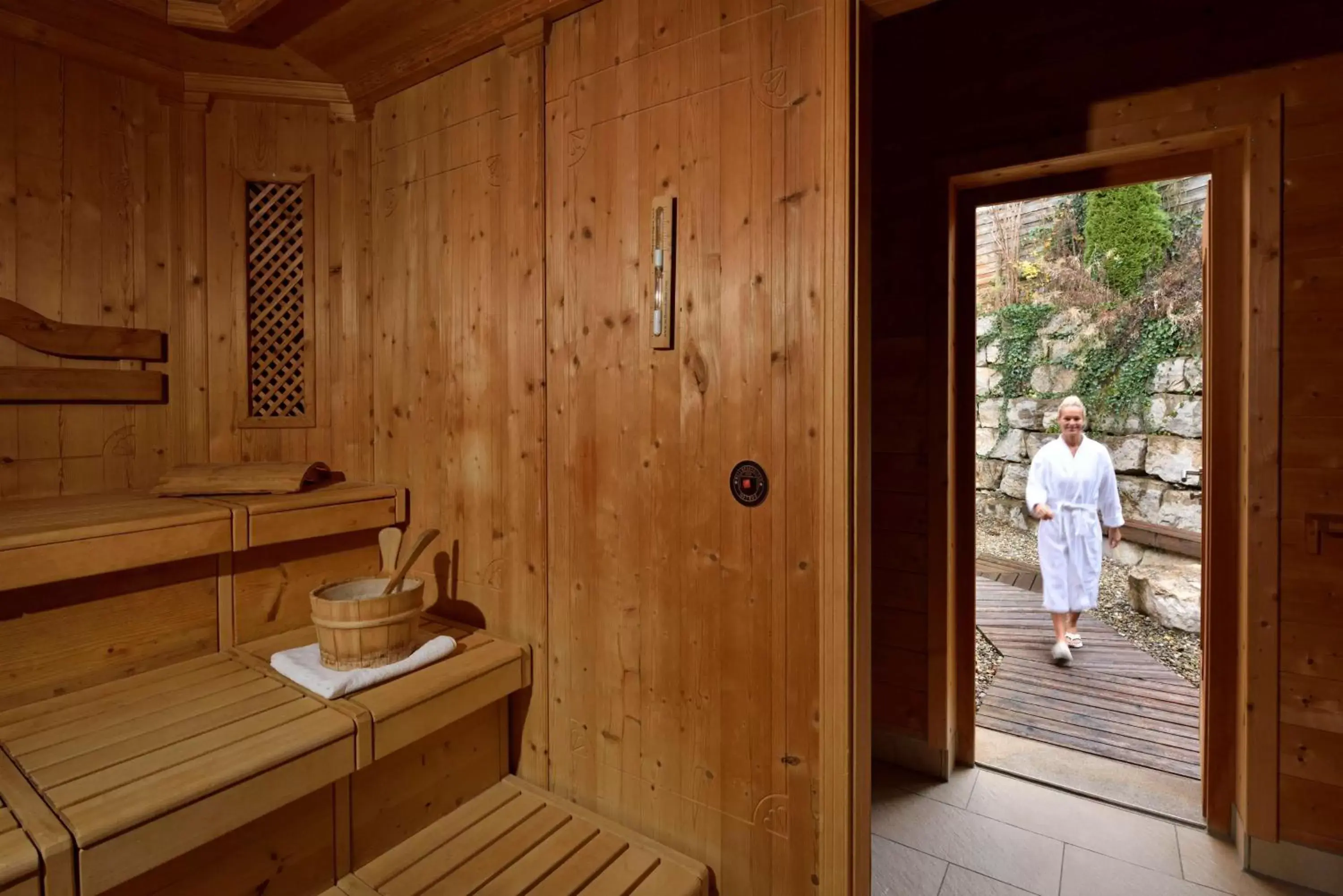 Sauna in Best Western Plus Parkhotel Maximilian Ottobeuren