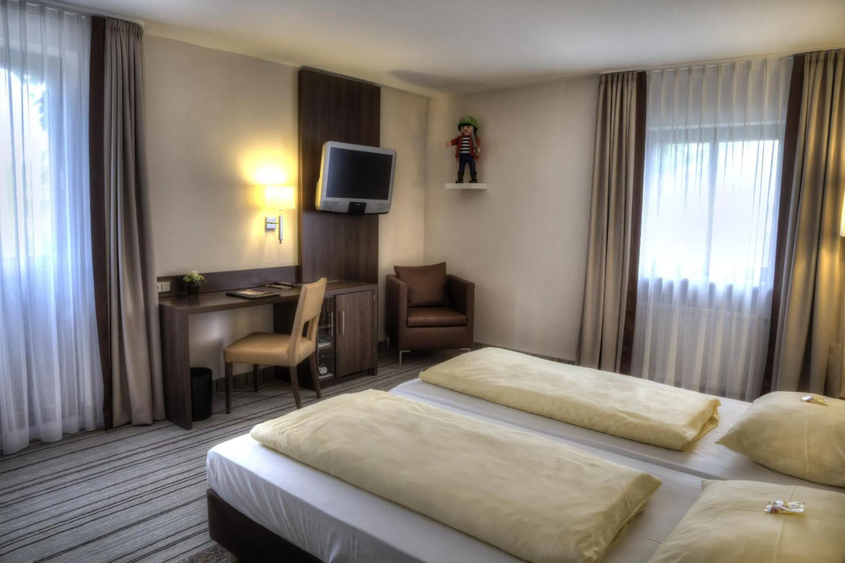 TV and multimedia, Bed in Ringhotel Reubel