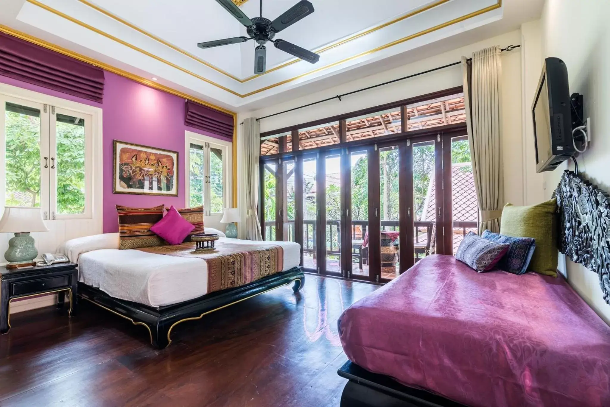 Gold Forest Upstairs Room with Near Pool View in Rabbit Resort Pattaya Gold Forest Upstairs Room with Near Pool View in Rabbit Resort Pattaya