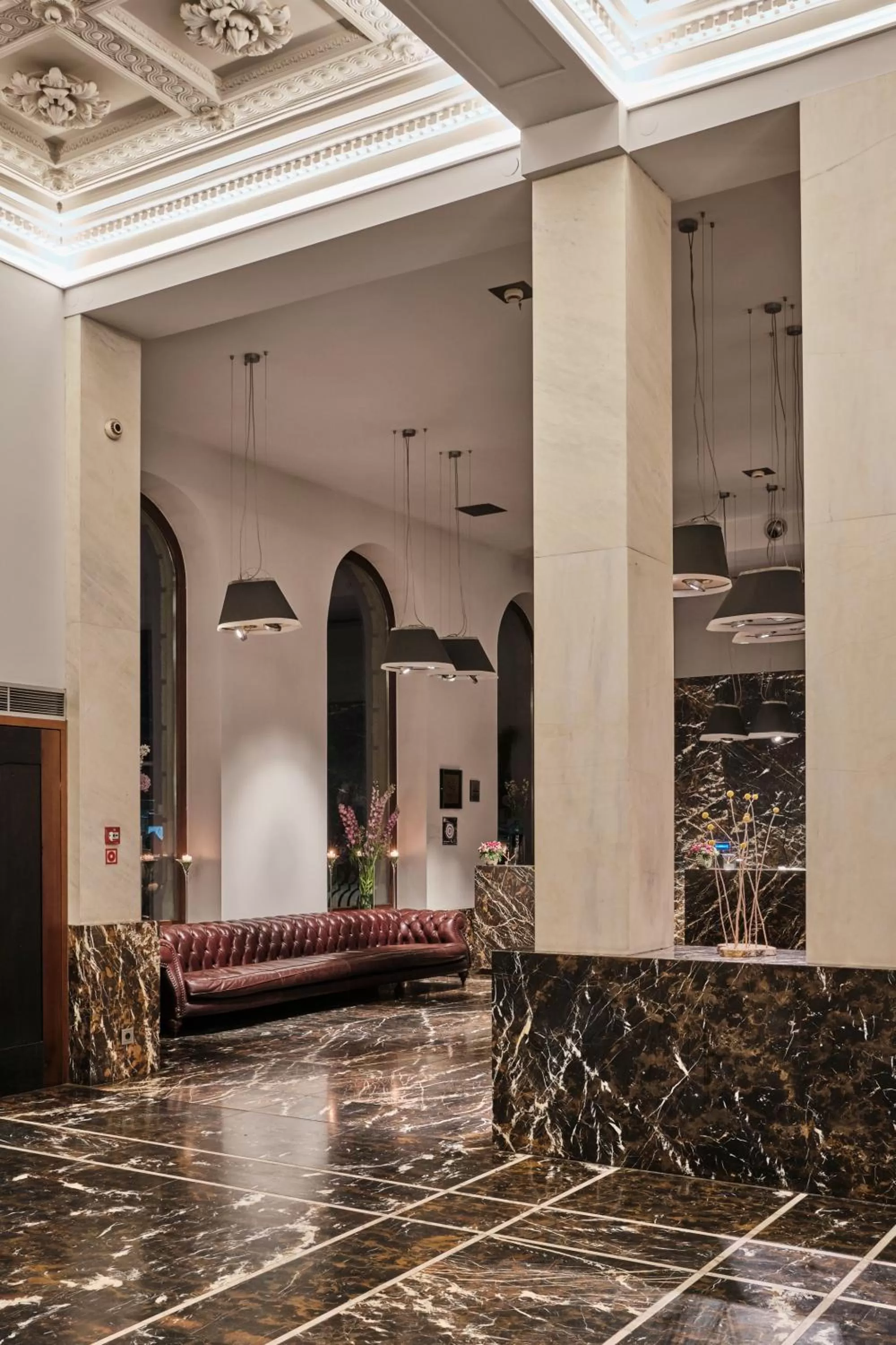 Lobby or reception in Hotel Monopol