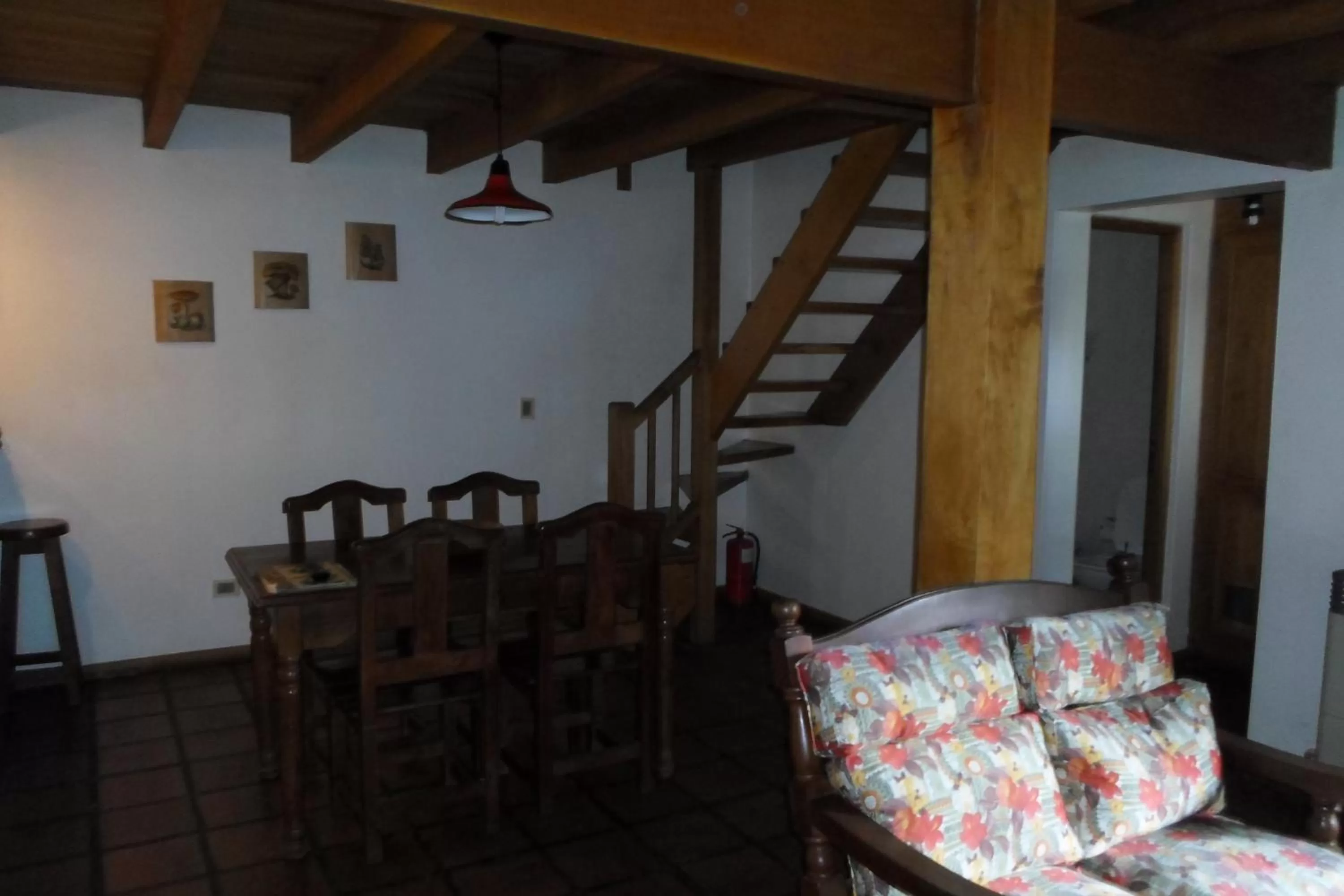 Kitchen or kitchenette in Apart Hotel Robles del Sur