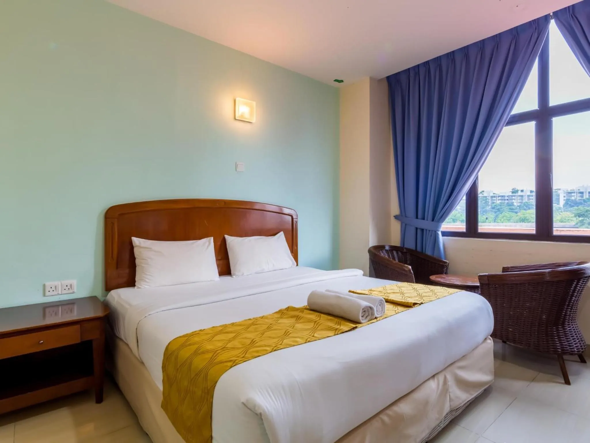 Bedroom in Dolphin Hotel, Chow Kit Kuala Lumpur