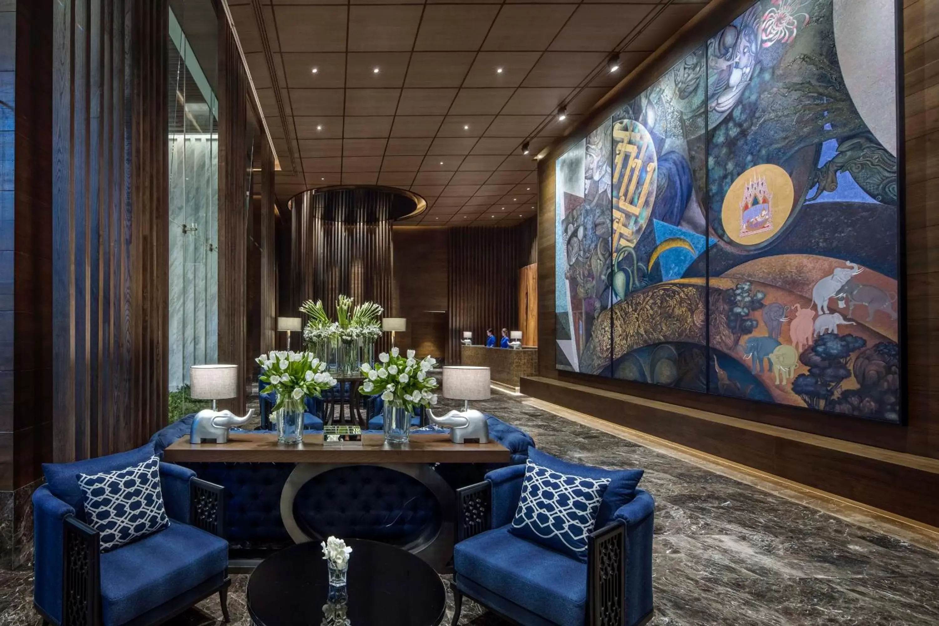 Lobby or reception in 137 Pillars Suites Bangkok
