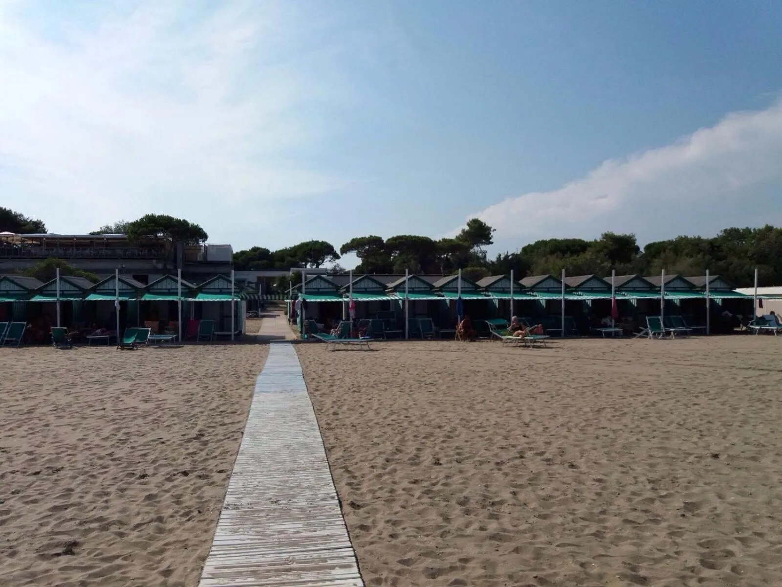 Beach in Hotel La Meridiana