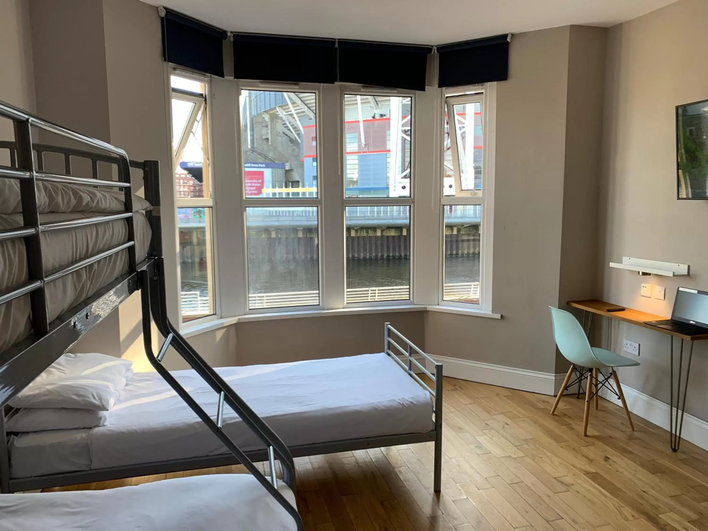 Quadruple Room with Shared Bathroom in The Riverhouse Quadruple Room with Shared Bathroom in The Riverhouse