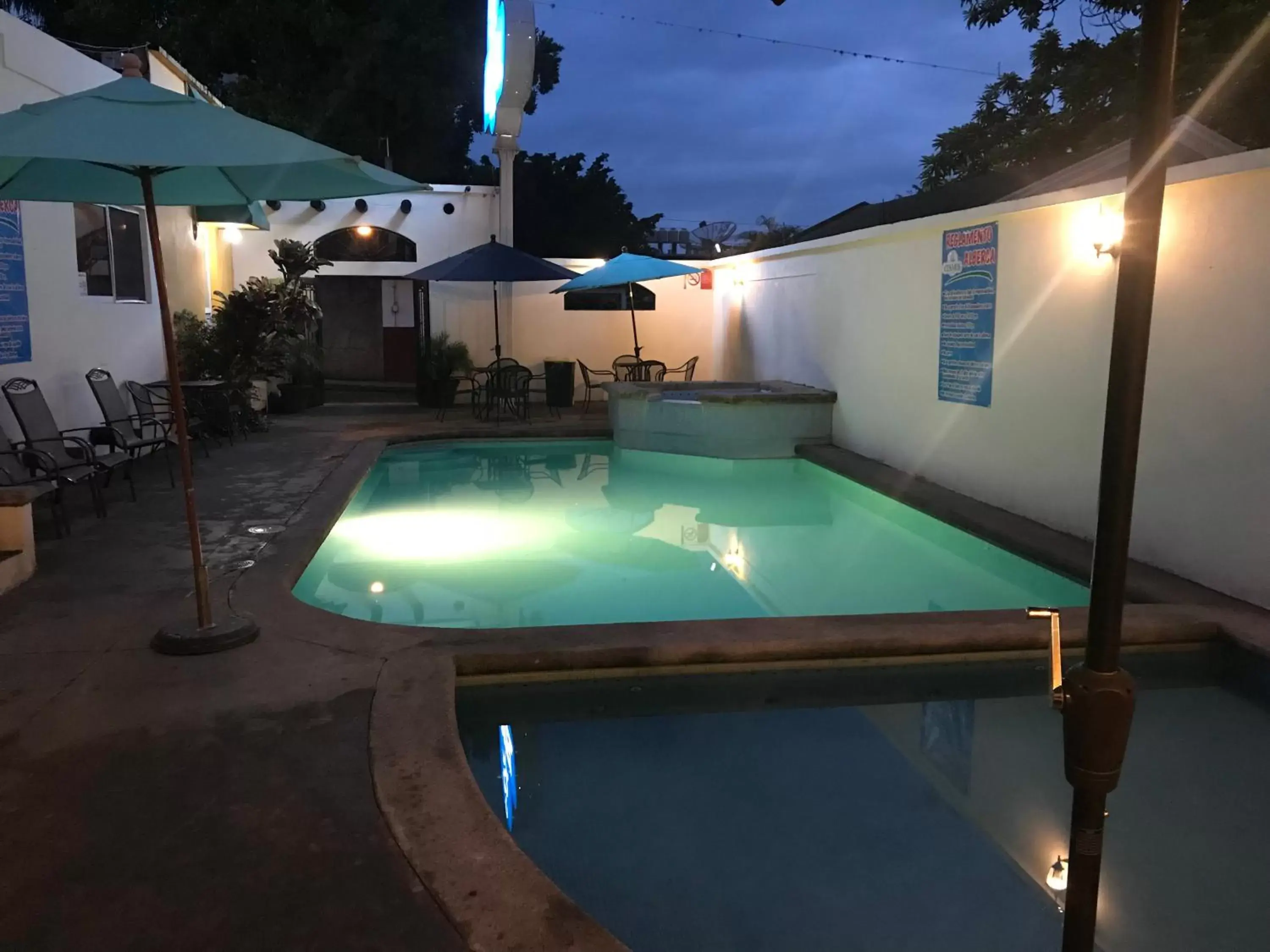 Swimming Pool in Hotel Cosmos