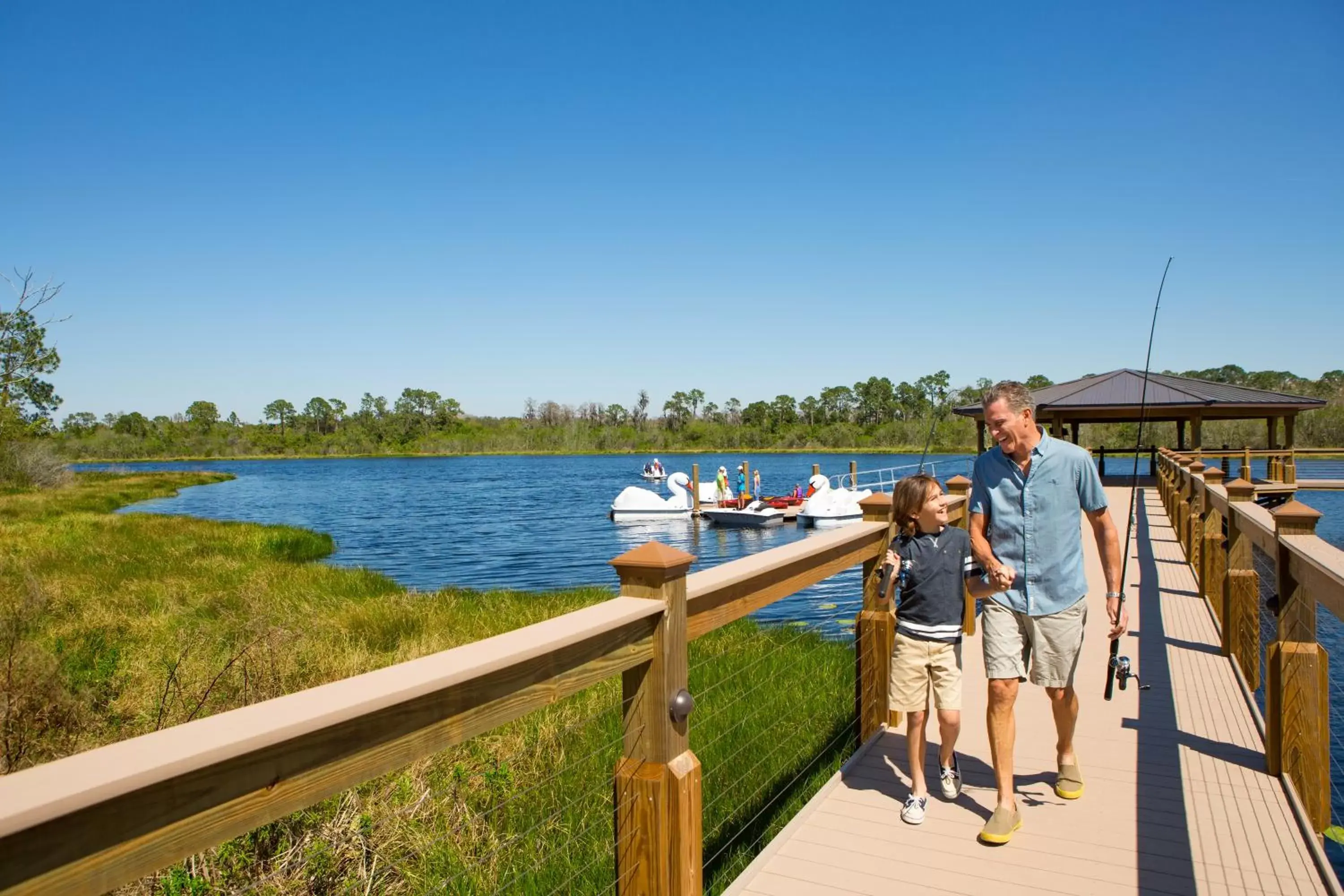 Fishing in The Grove Resort & Water Park Orlando