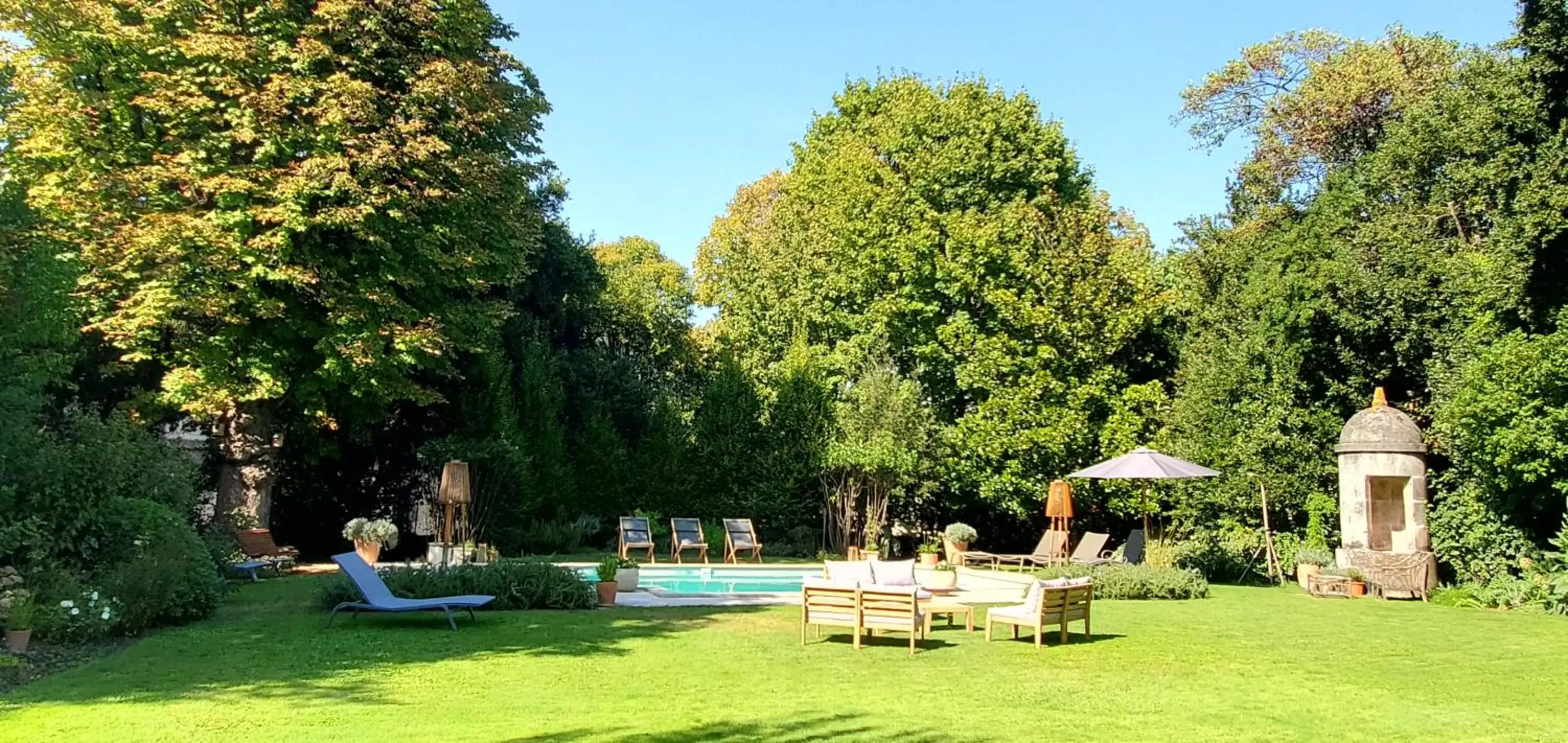 Garden in Logis des Tourelles