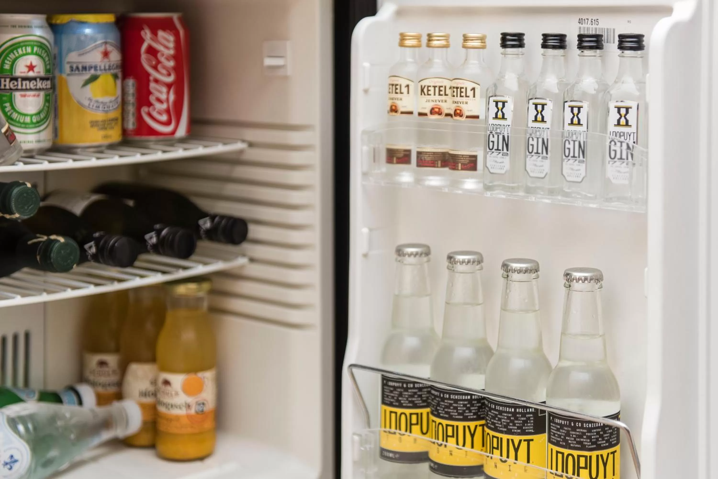 Decorative detail in B&B De Schiedamse Suites