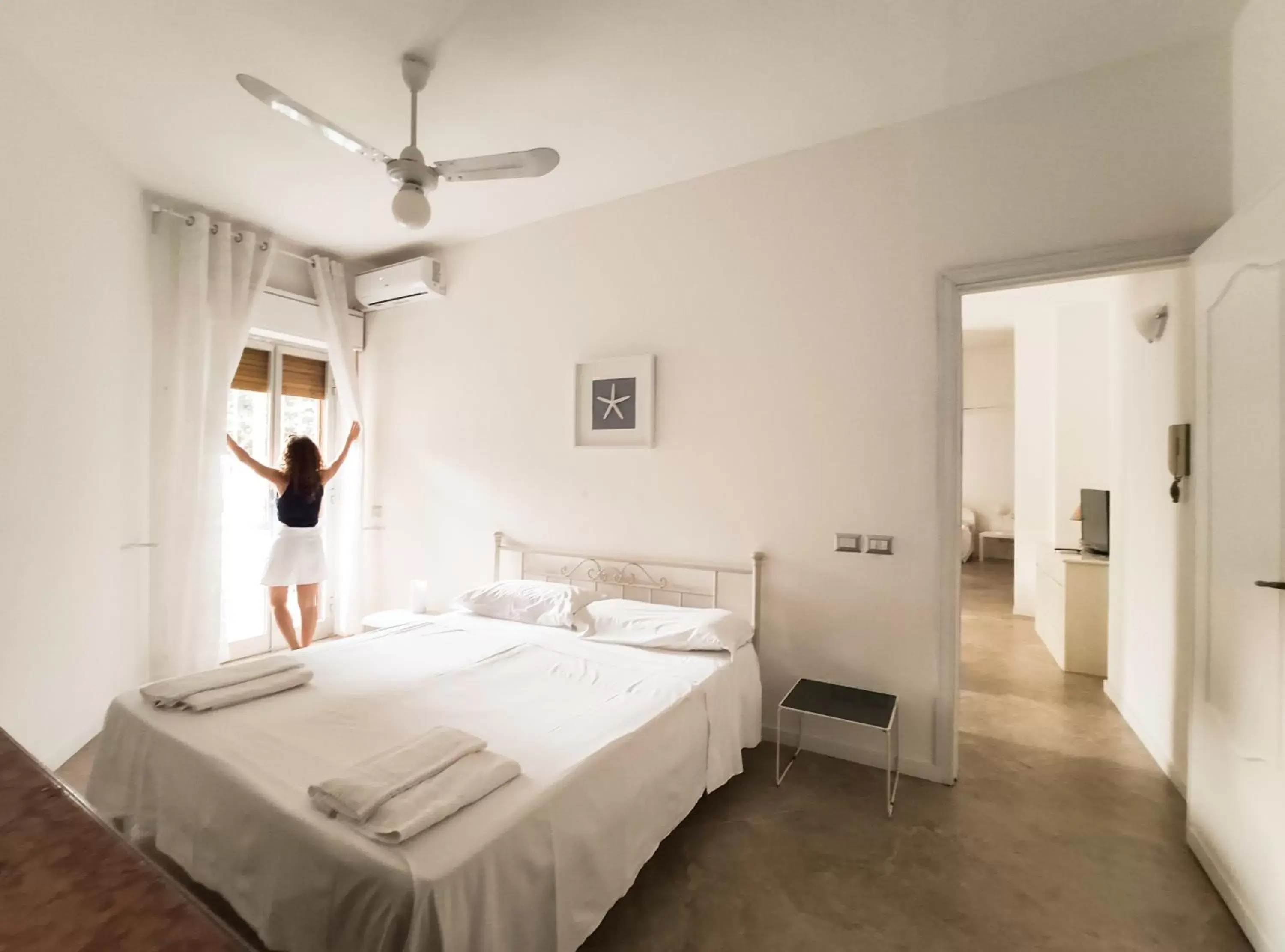 Bedroom, Bed in Villa delle Palme