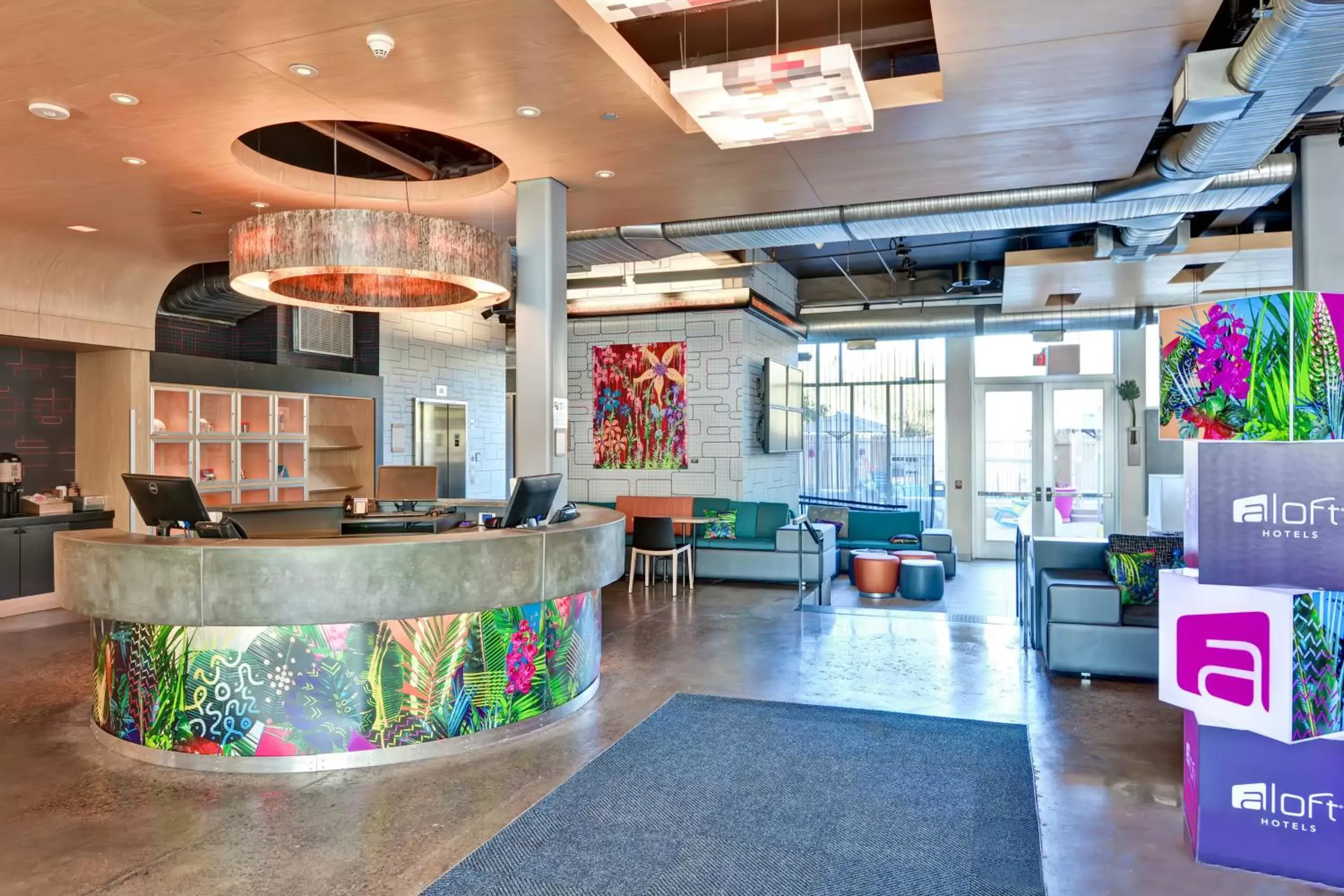 Lobby or reception, Lobby/Reception in Aloft Phoenix Airport