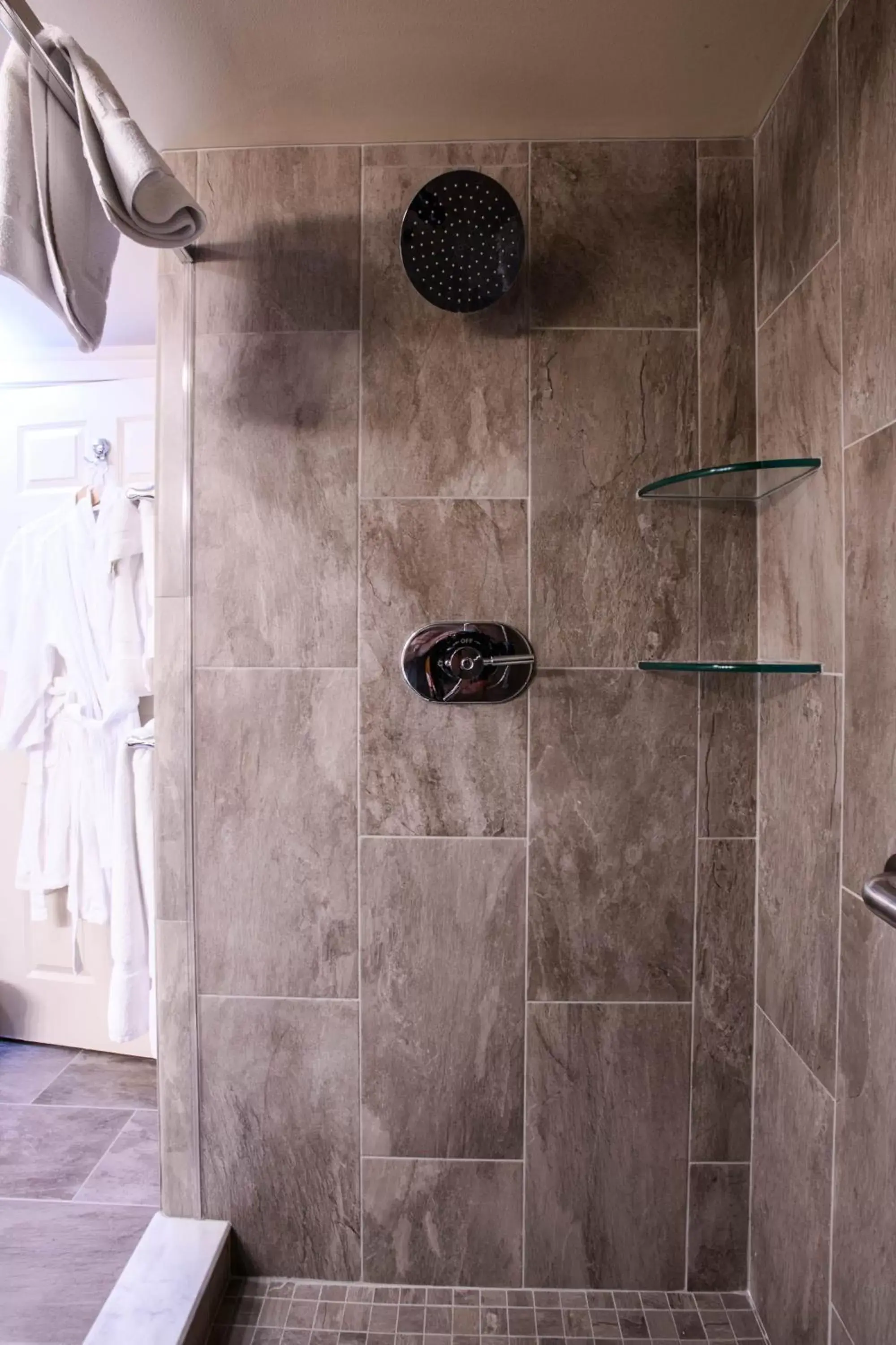 Shower, Bathroom in The Harraseeket Inn & Suites