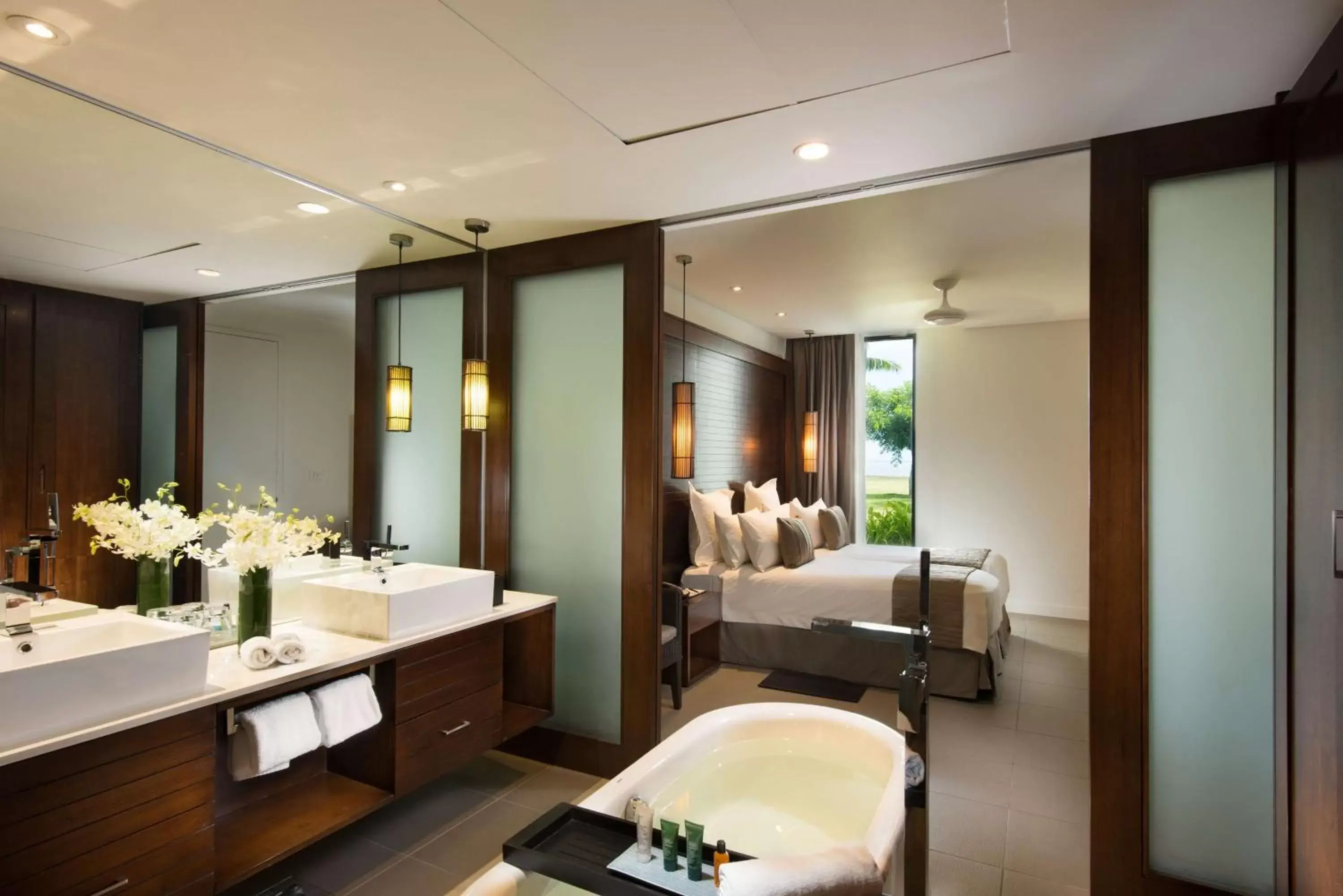 Bathroom in Hilton Fiji Beach Resort and Spa