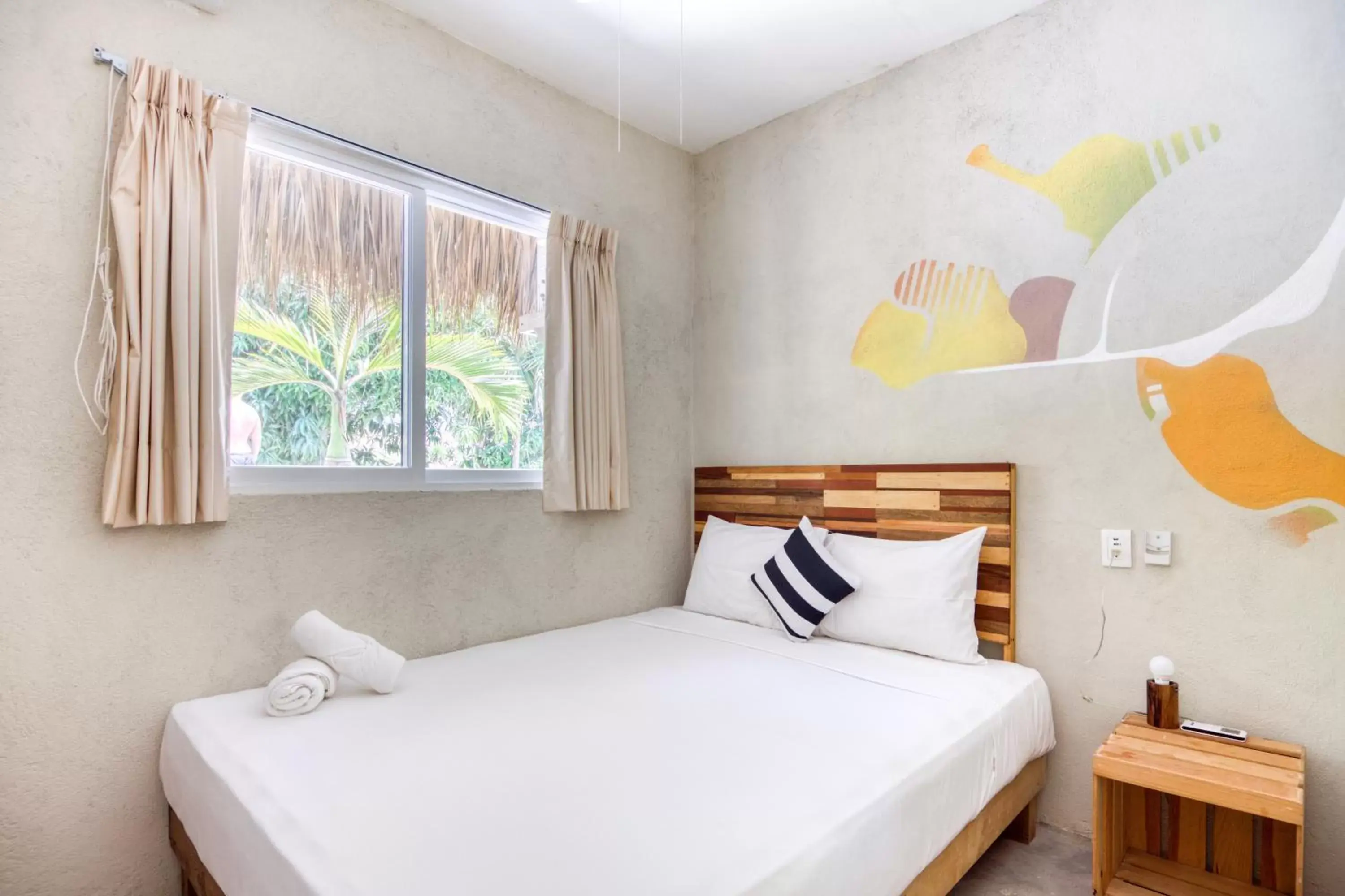 Photo of the whole room, Bed in Selina Puerto Escondido