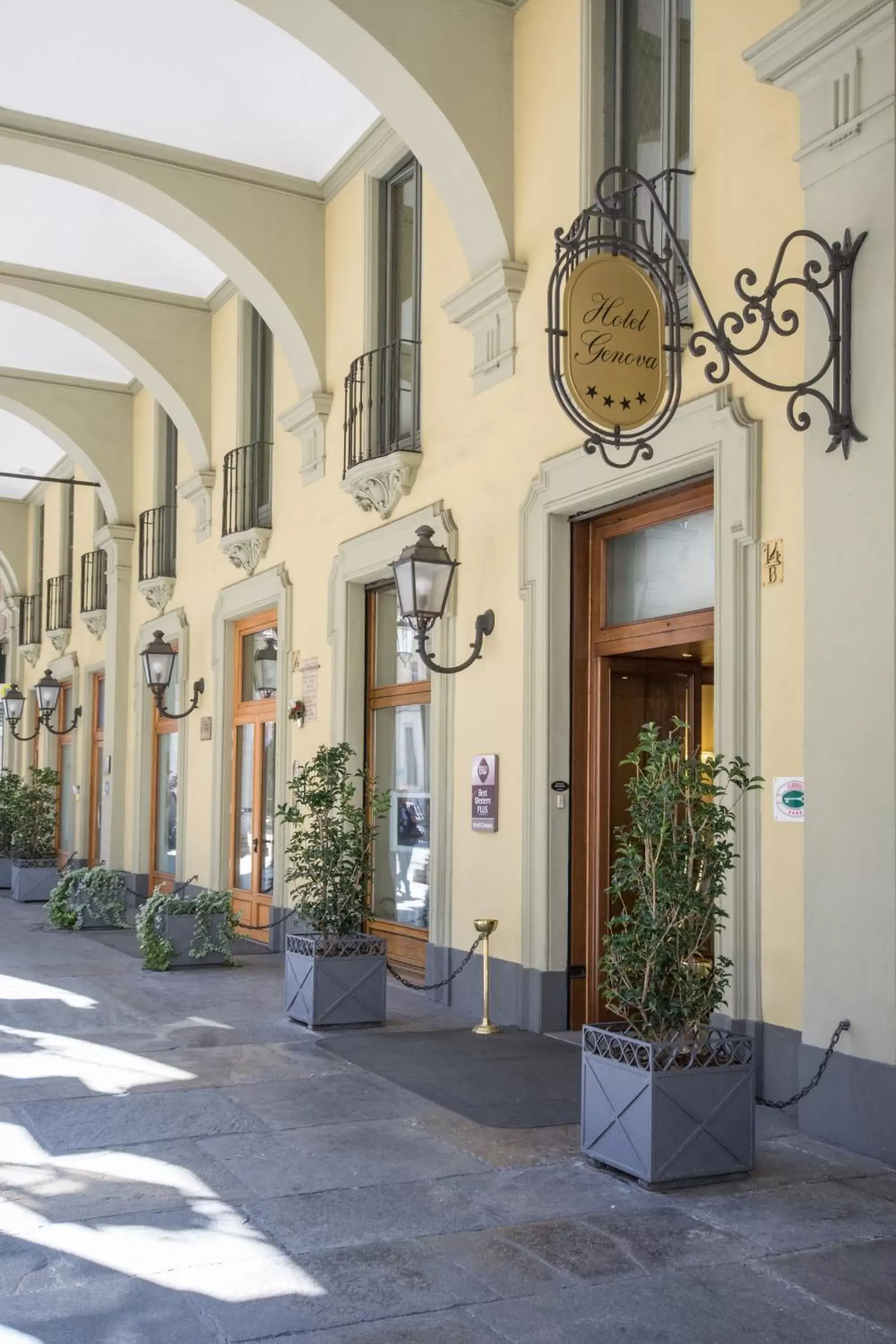 Property building in Best Western Plus Hotel Genova