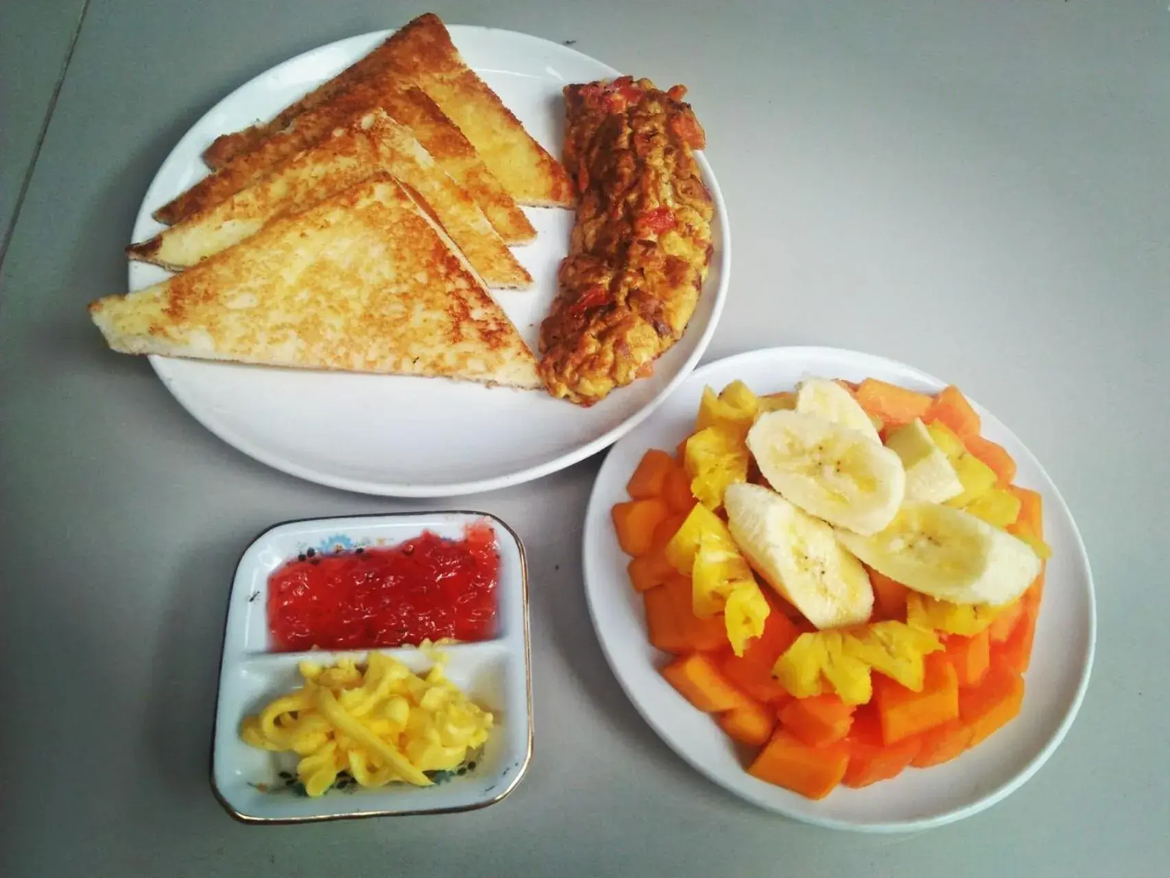 American breakfast, Food in Ubud Asri Homestay