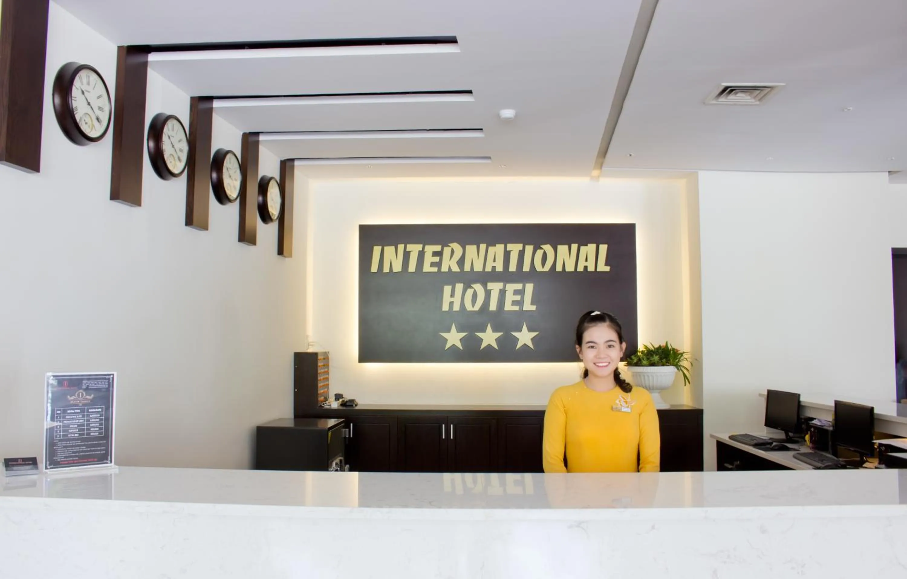Lobby or reception in International Hotel