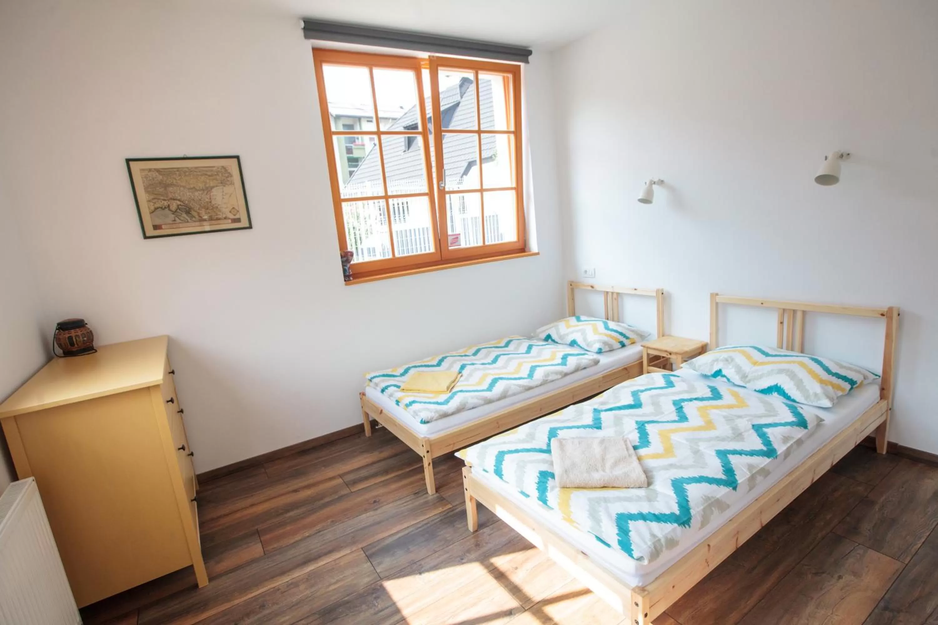 Bed in BikeSki family hotel, b&b, apartaments, rooms