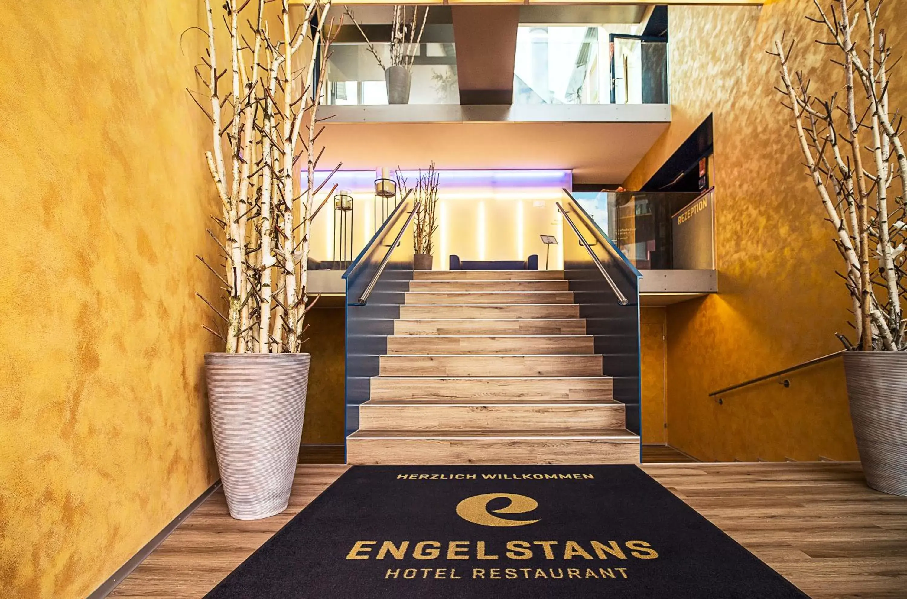 Lobby or reception in Hotel Engel