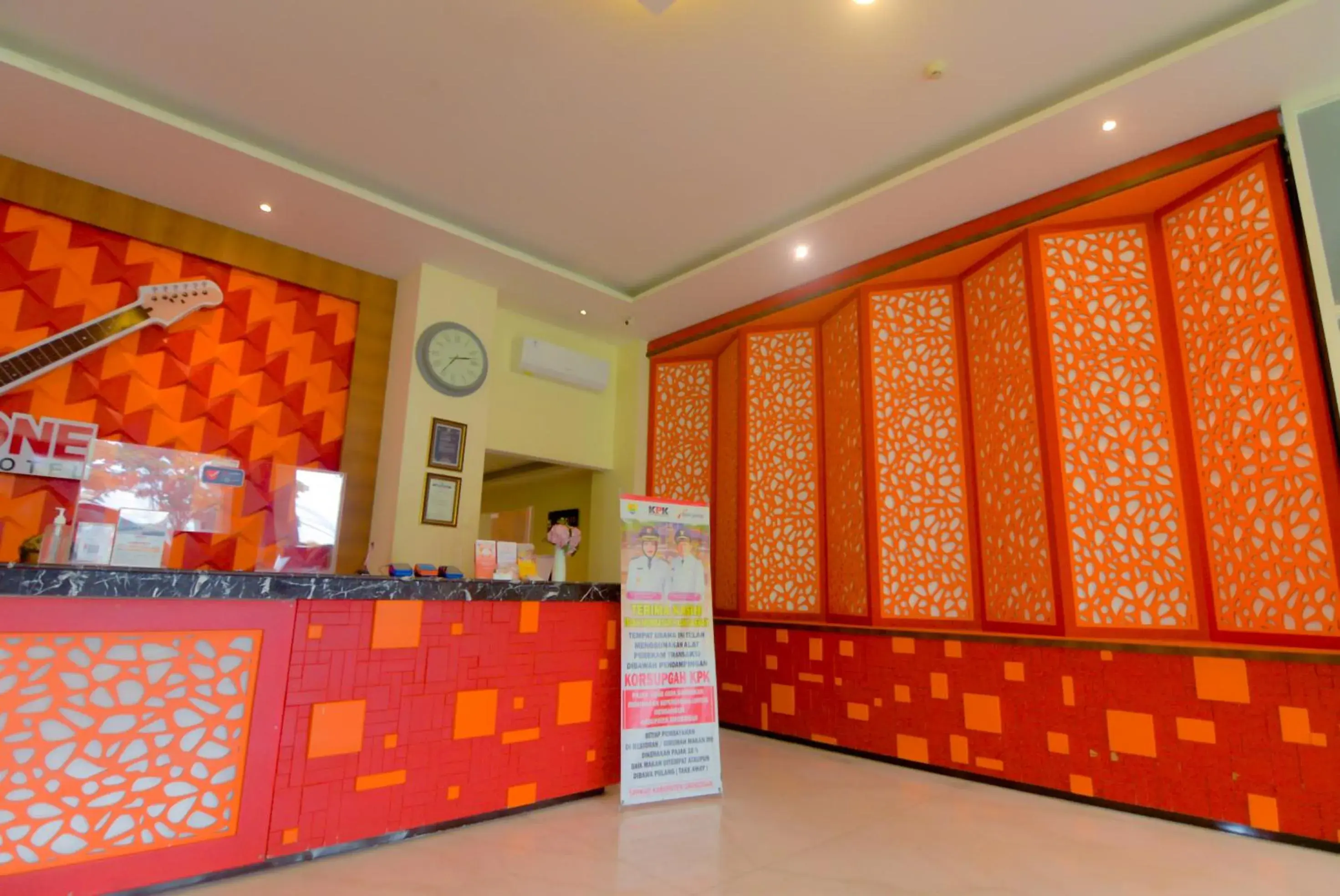 Lobby or reception, Lobby/Reception in Front One Hotel Purwodadi