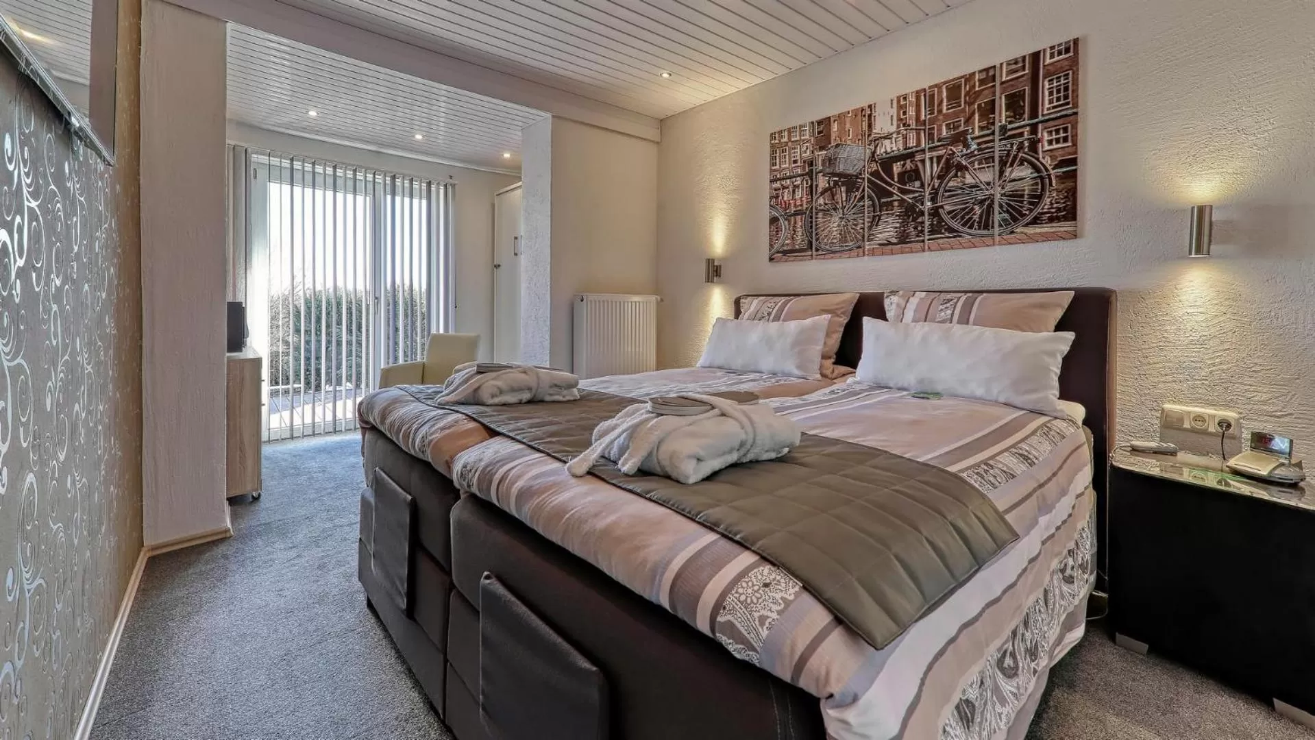 Bedroom, Bed in Suit' & Frühstück Zum Latschen - Adults Only