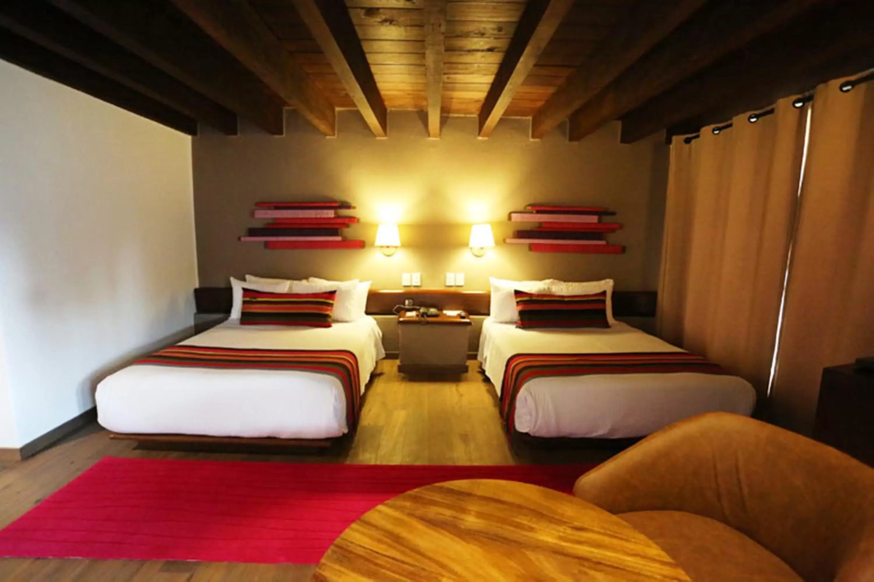 Photo of the whole room, Bed in Hotel Avandaro Golf & Spa Resort