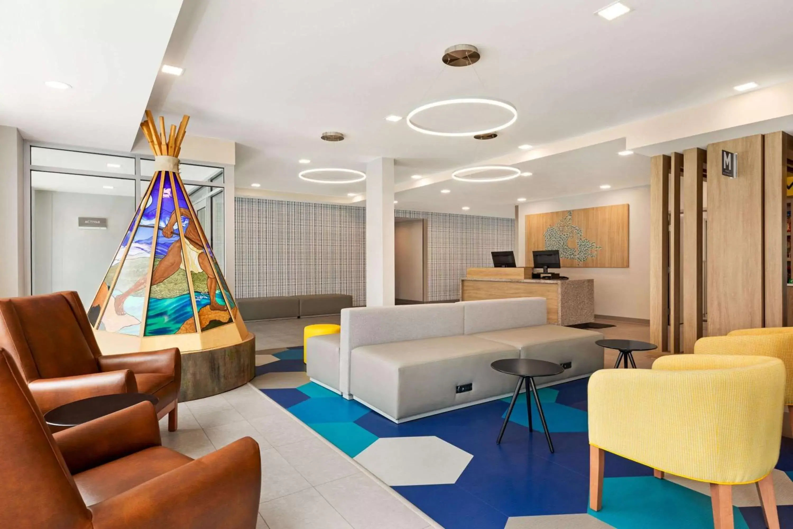 Lobby or reception in Microtel Inn Suites by Wyndham Lac-Megantic Lobby or reception in Microtel Inn Suites by Wyndham Lac-Megantic