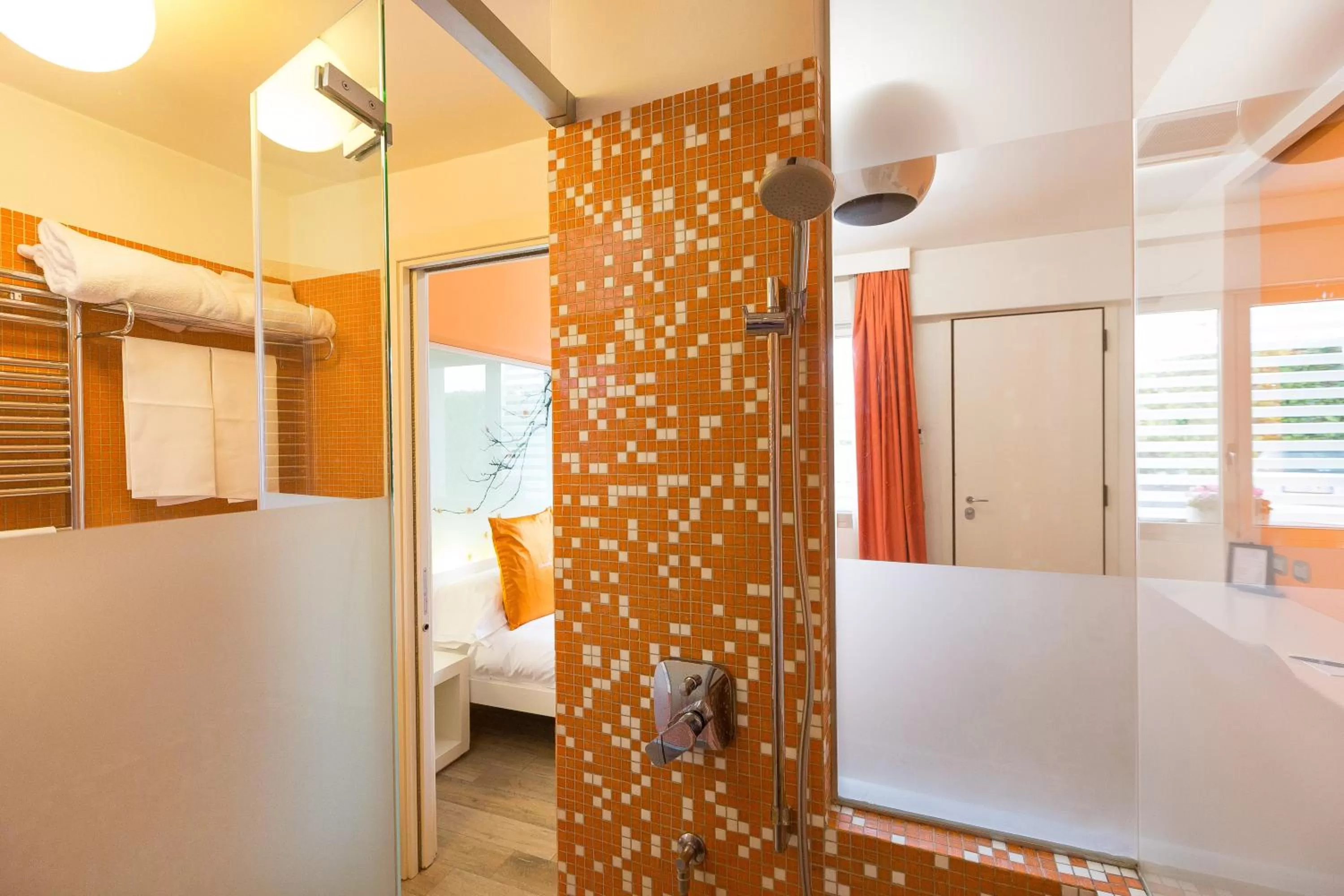 Photo of the whole room, Bed in JC Hotel