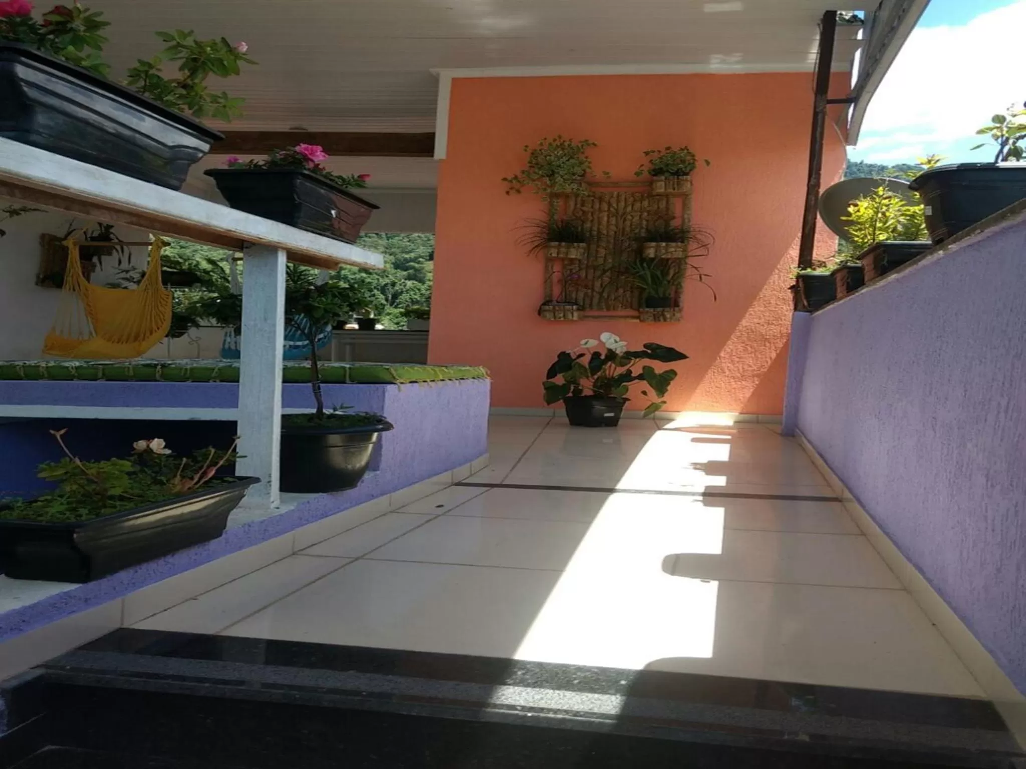 Property building in Pousada Lilás