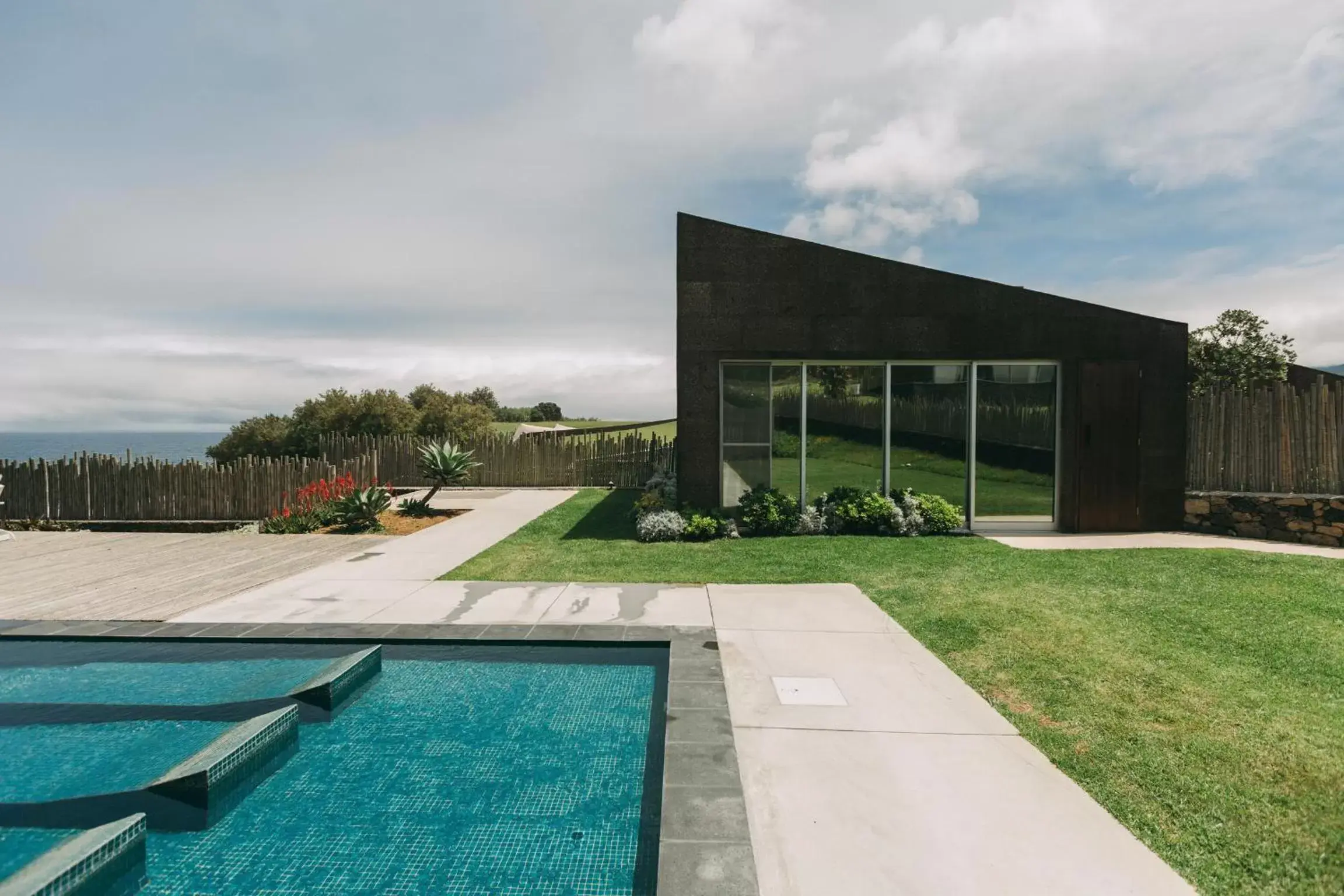 Property building, Swimming Pool in Santa Barbara Eco-Beach Resort