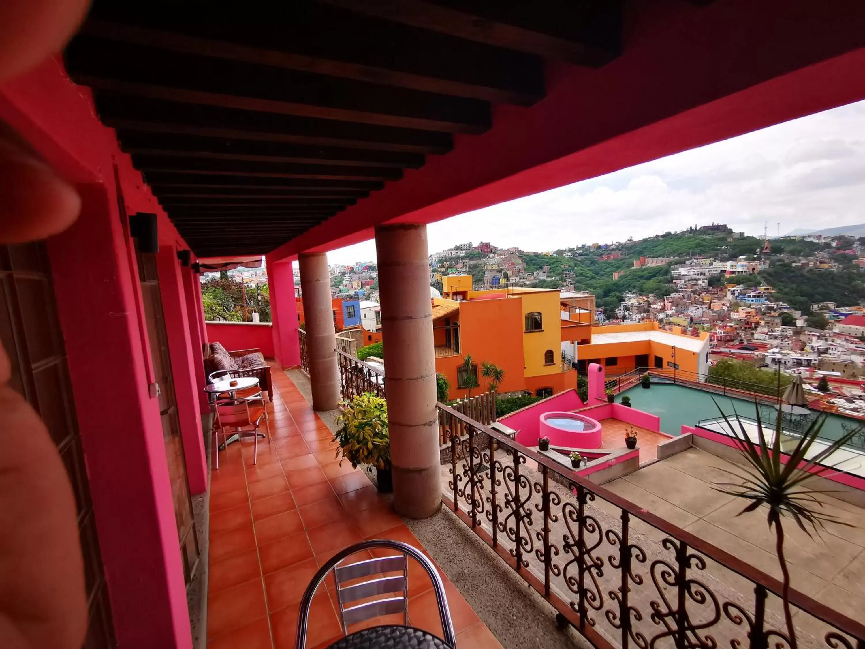 Balcony/Terrace in Hotel Chocolate Suites