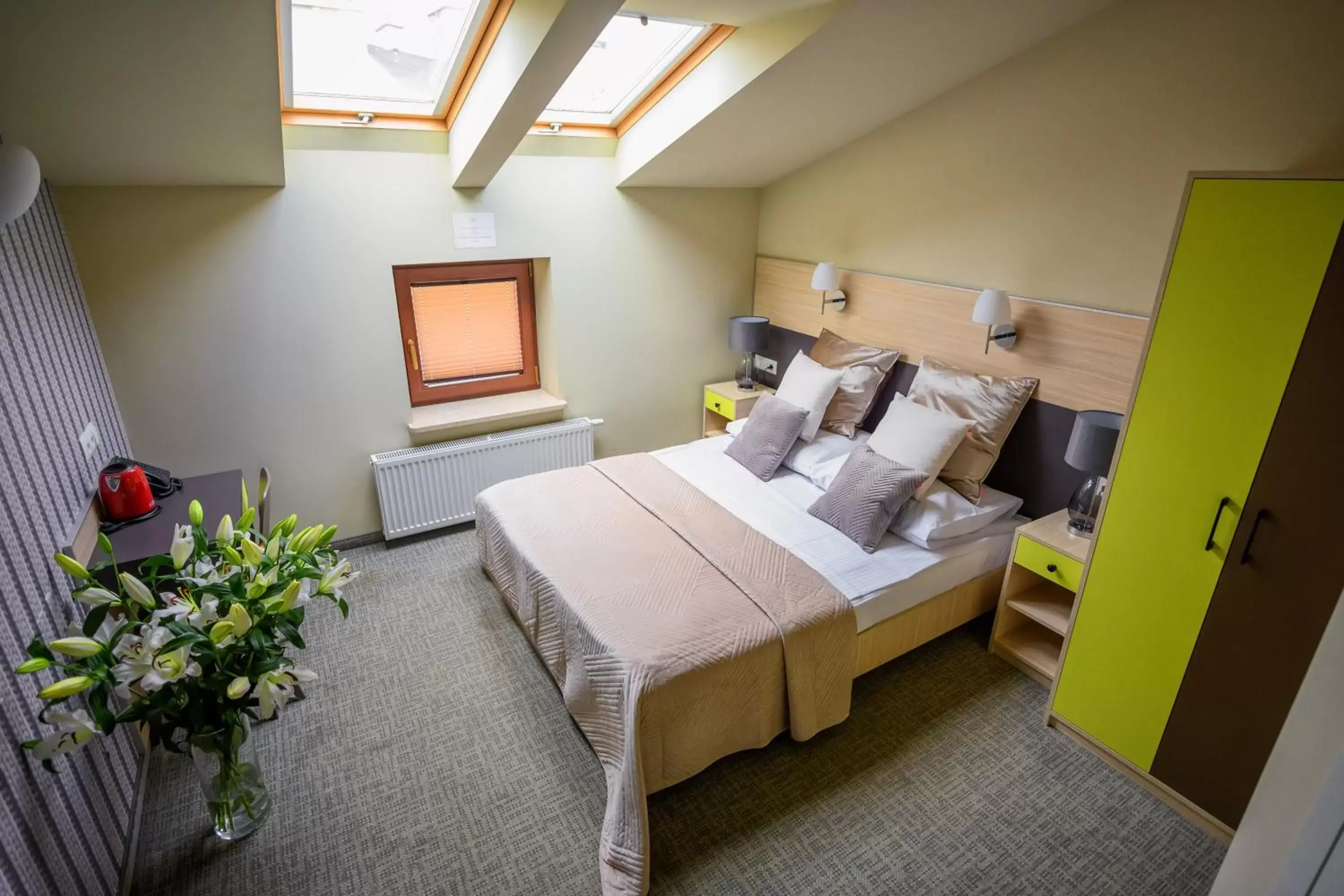 Bedroom, Bed in Hotel Kazimierz III Bedroom, Bed in Hotel Kazimierz III