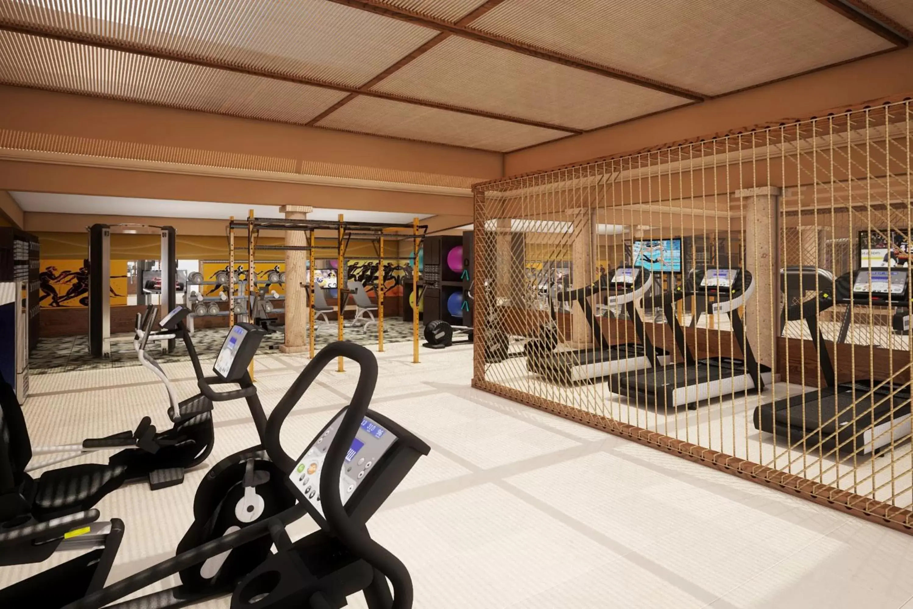 Fitness centre/facilities, Fitness Center/Facilities in Krystal Grand Los Cabos - All Inclusive