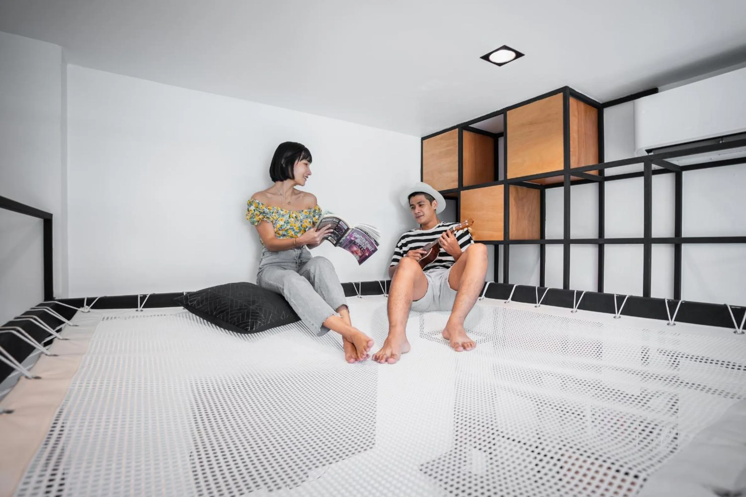 Decorative detail in Book a Bed Poshtel - SHA Plus