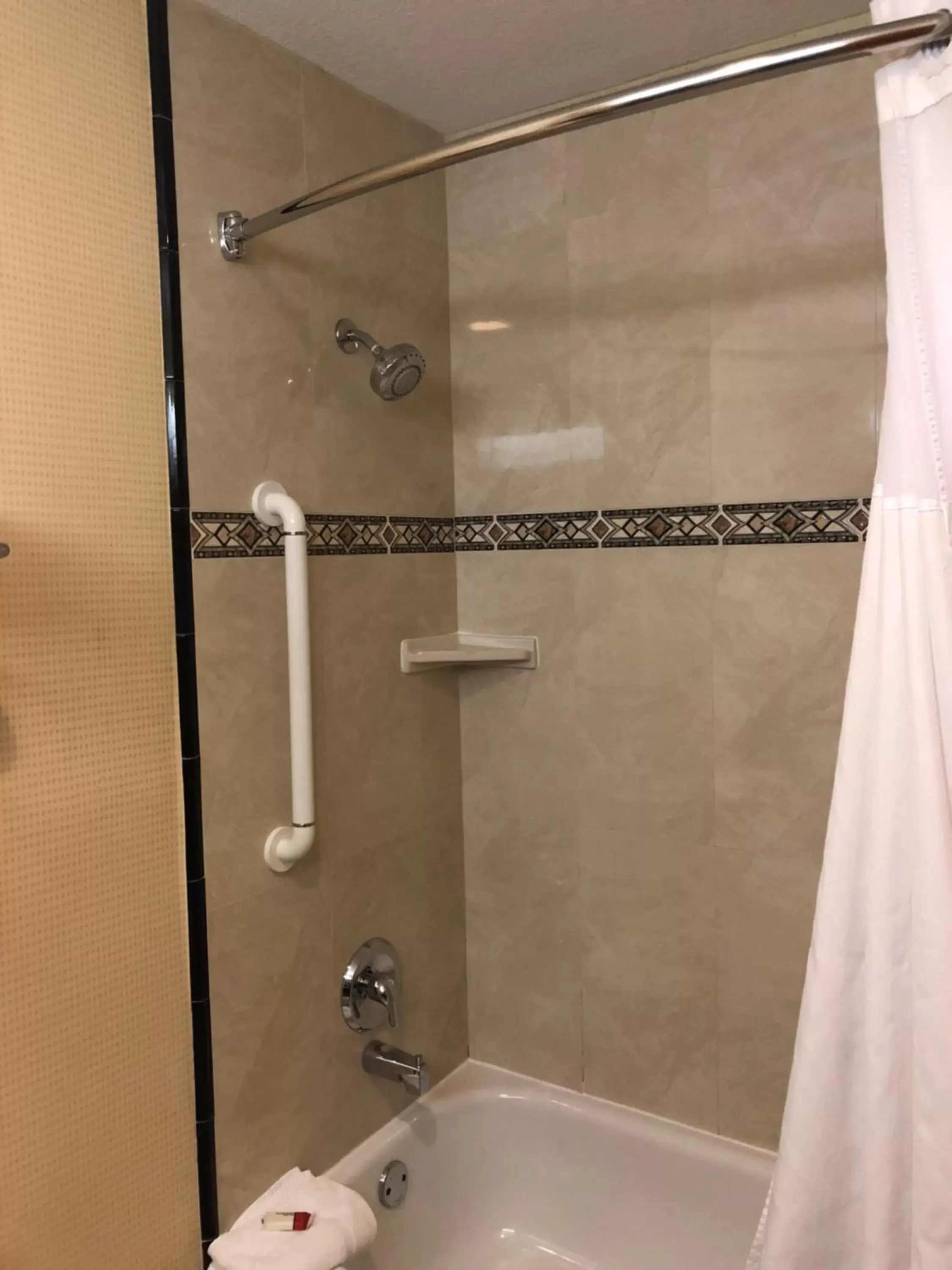 Shower, Bathroom in Days Inn & Suites by Wyndham Fort Pierce I-95