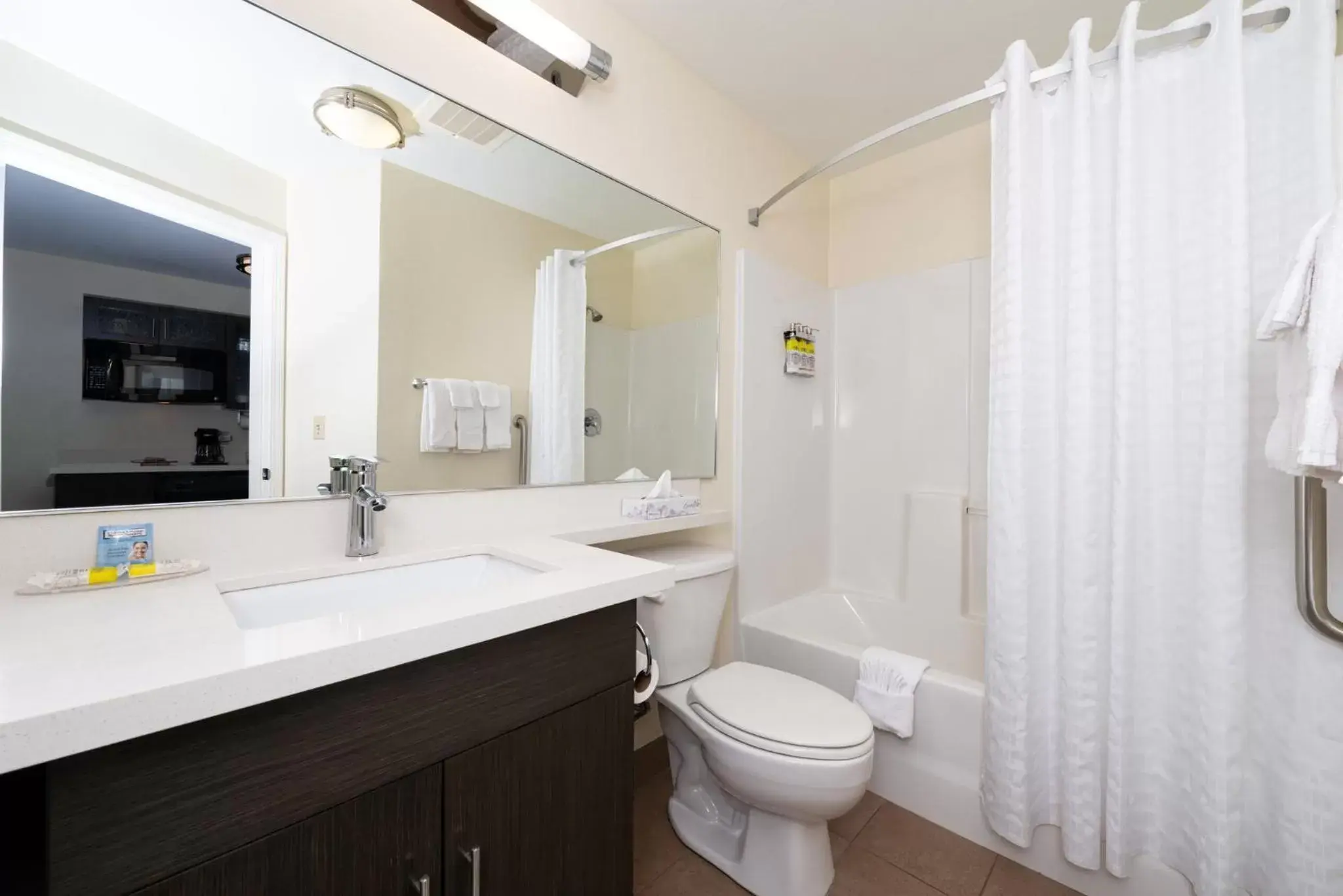 Bathroom in Candlewood Suites Olathe, an IHG Hotel