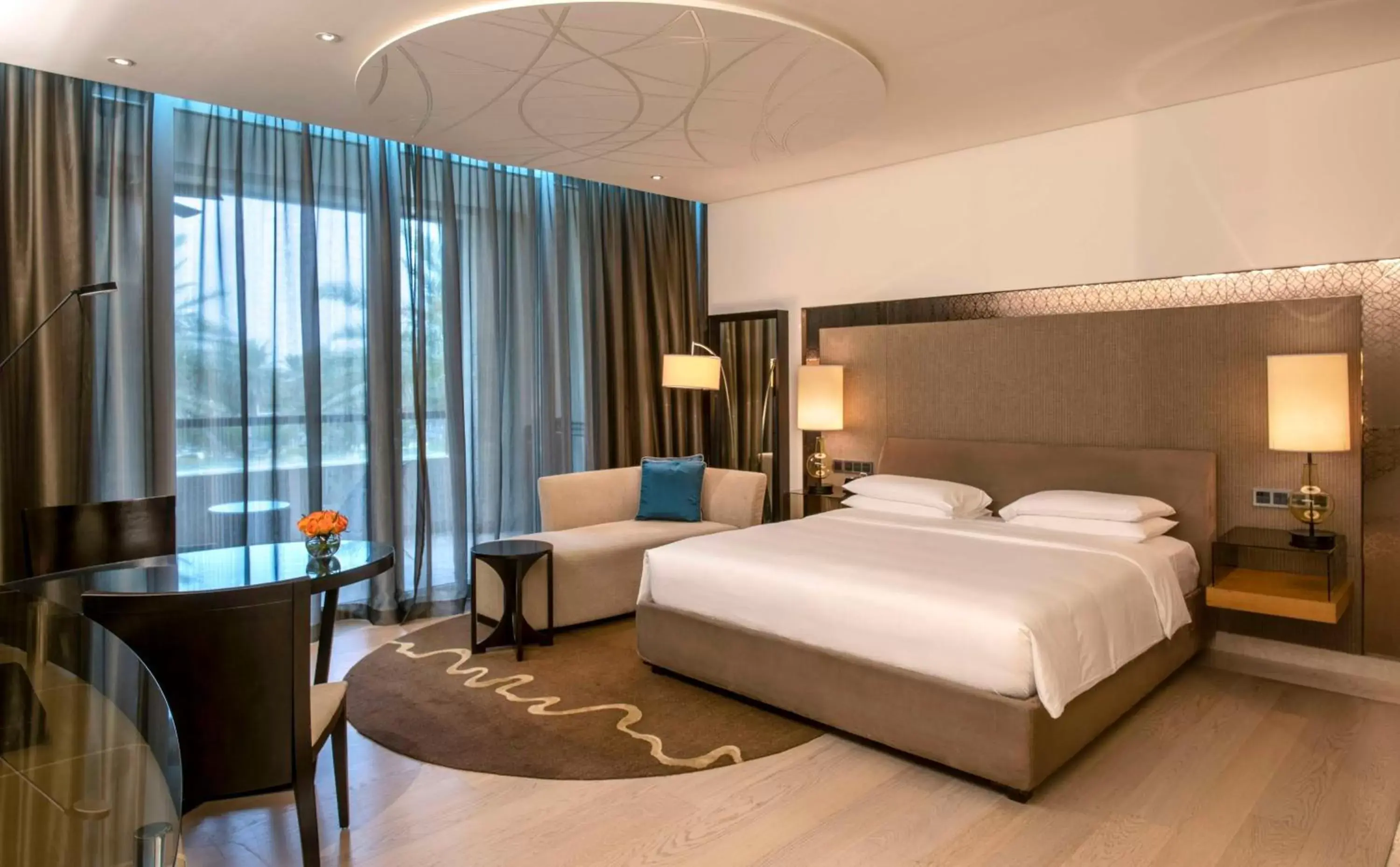 Bedroom in Park Hyatt Abu Dhabi Hotel and Villas