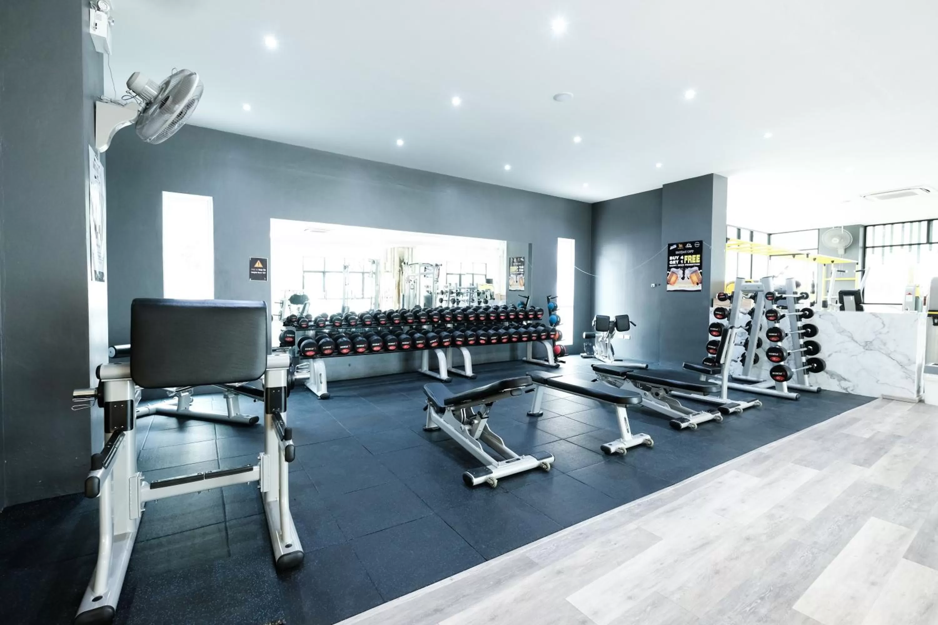 Fitness centre/facilities in P Plus Hotel