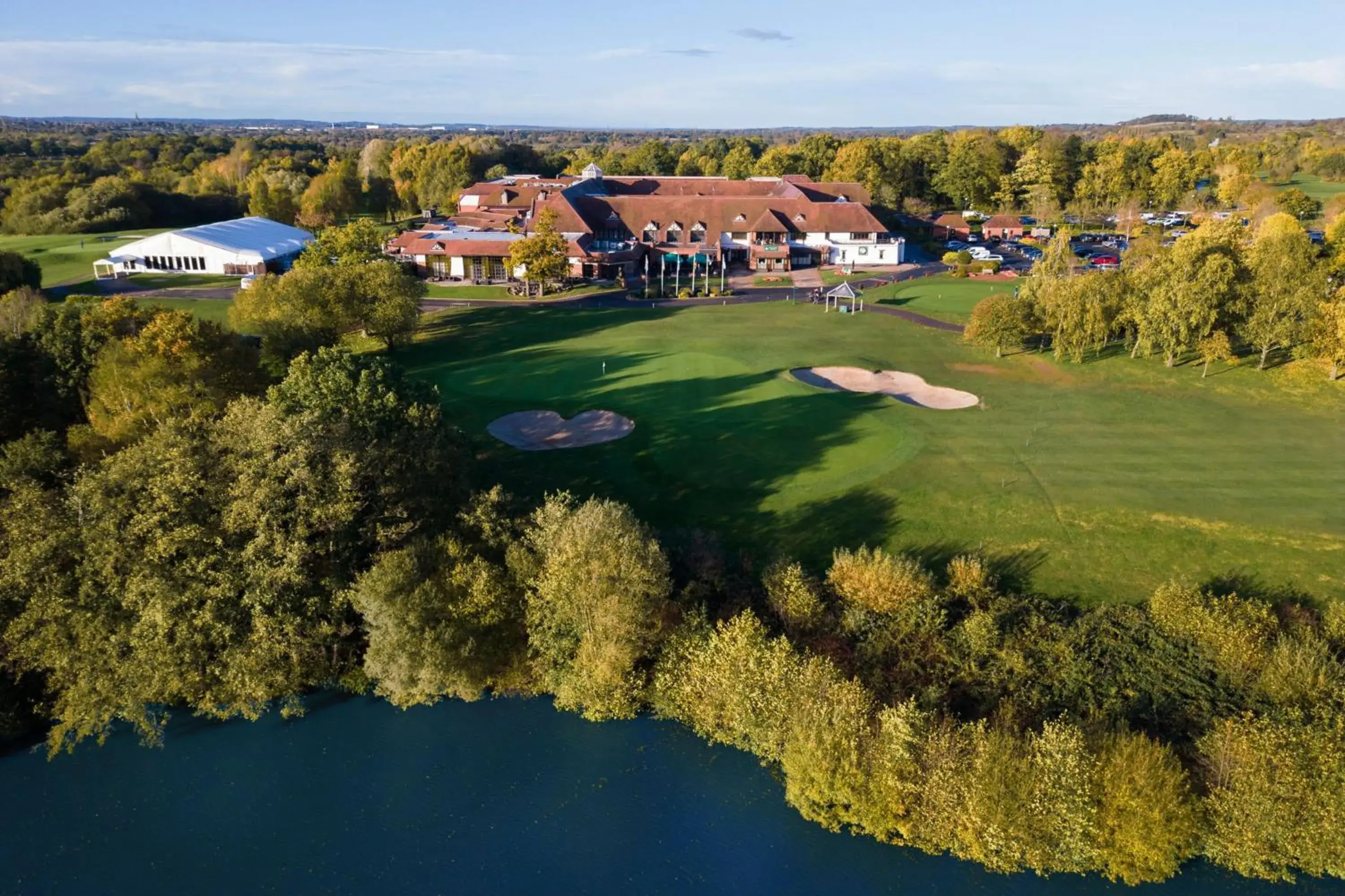 Golfcourse, Bird's-eye View in Delta Hotels by Marriott Forest of Arden Country Club