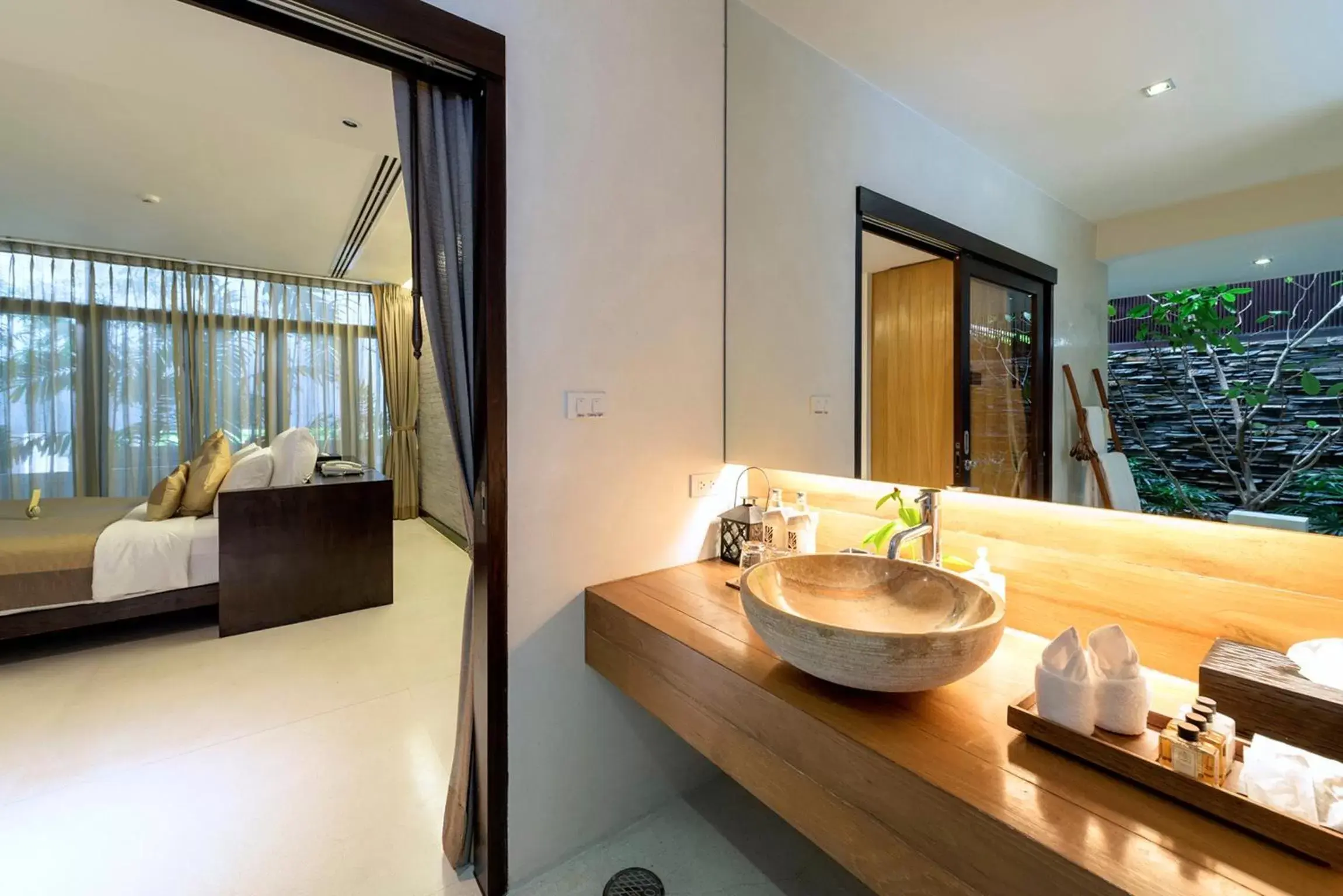 Bathroom in The Sea Koh Samui Resort and Residences by Tolani - SHA Extra Plus