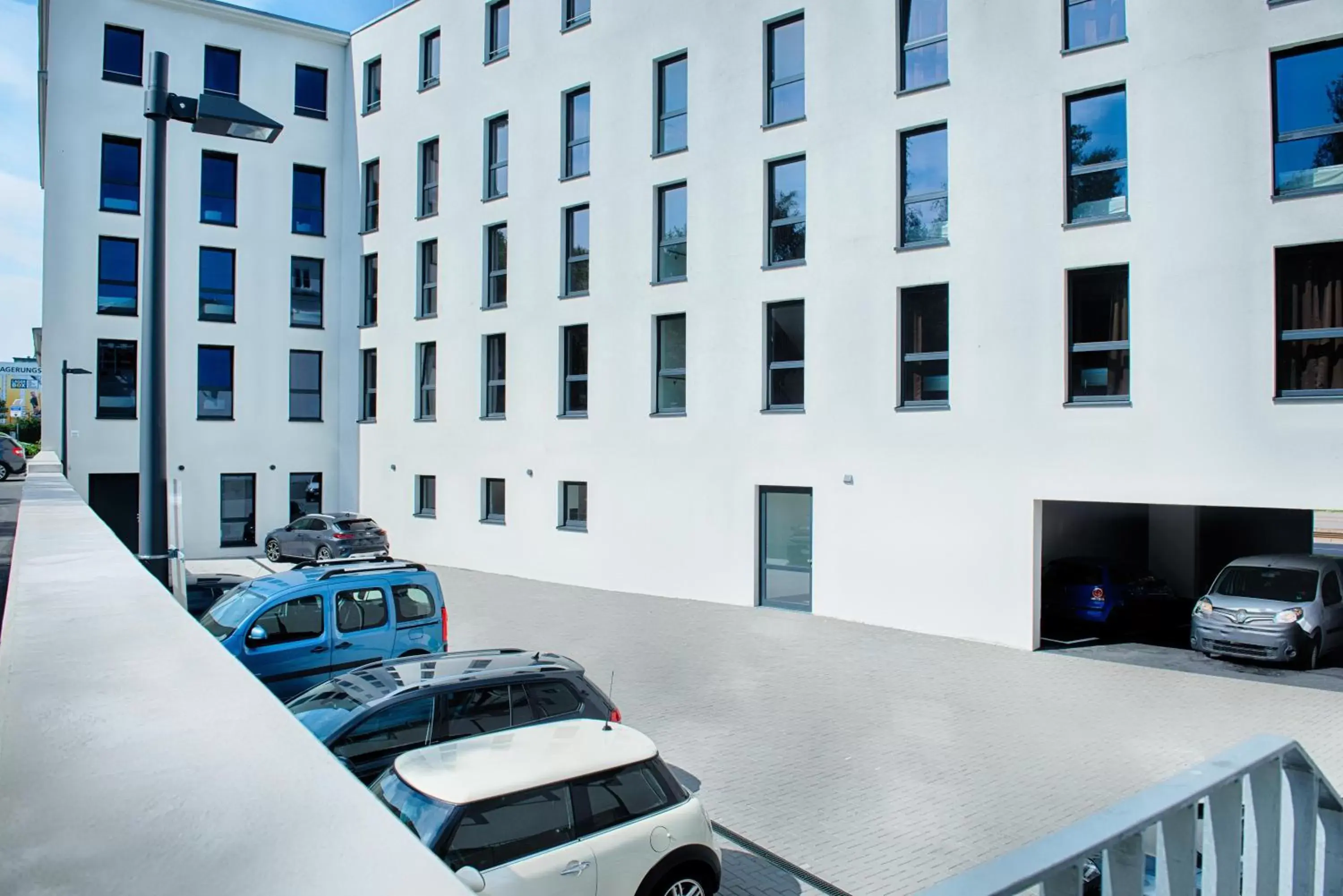 Property building in B&B Hotel Chemnitz
