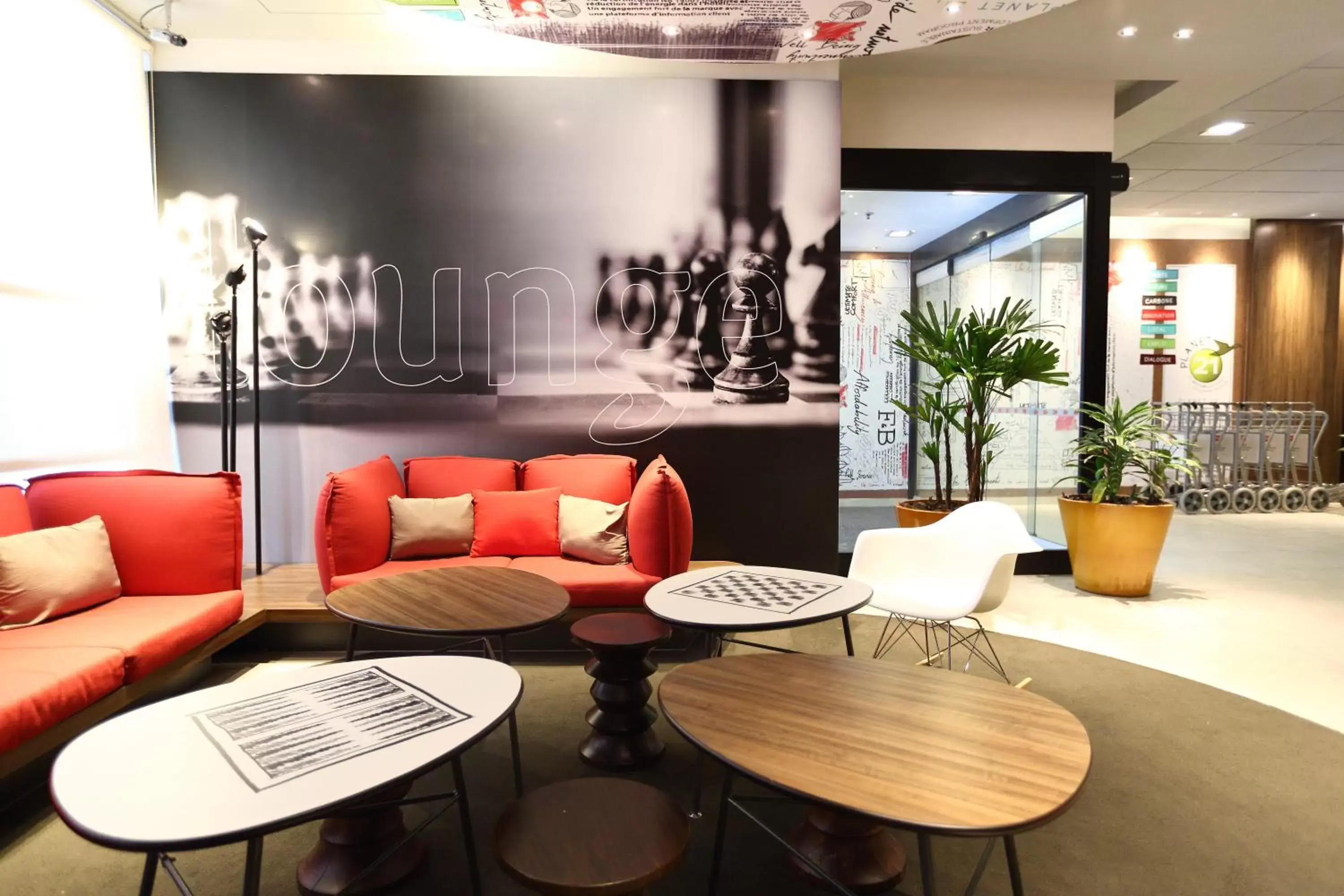 Lobby or reception in ibis Buenos Aires Obelisco Lobby or reception in ibis Buenos Aires Obelisco