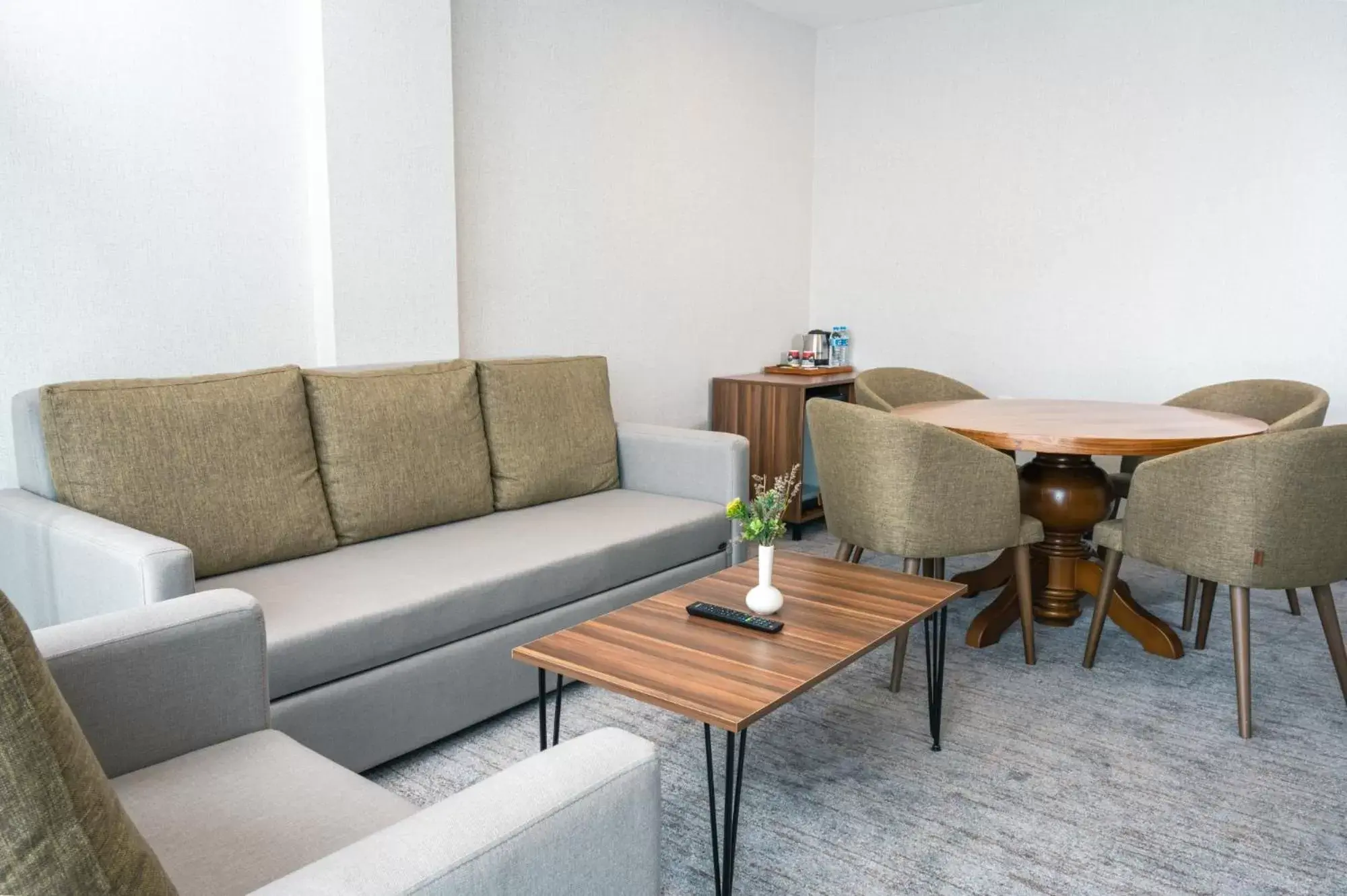 Living room, Seating Area in Leo Suites