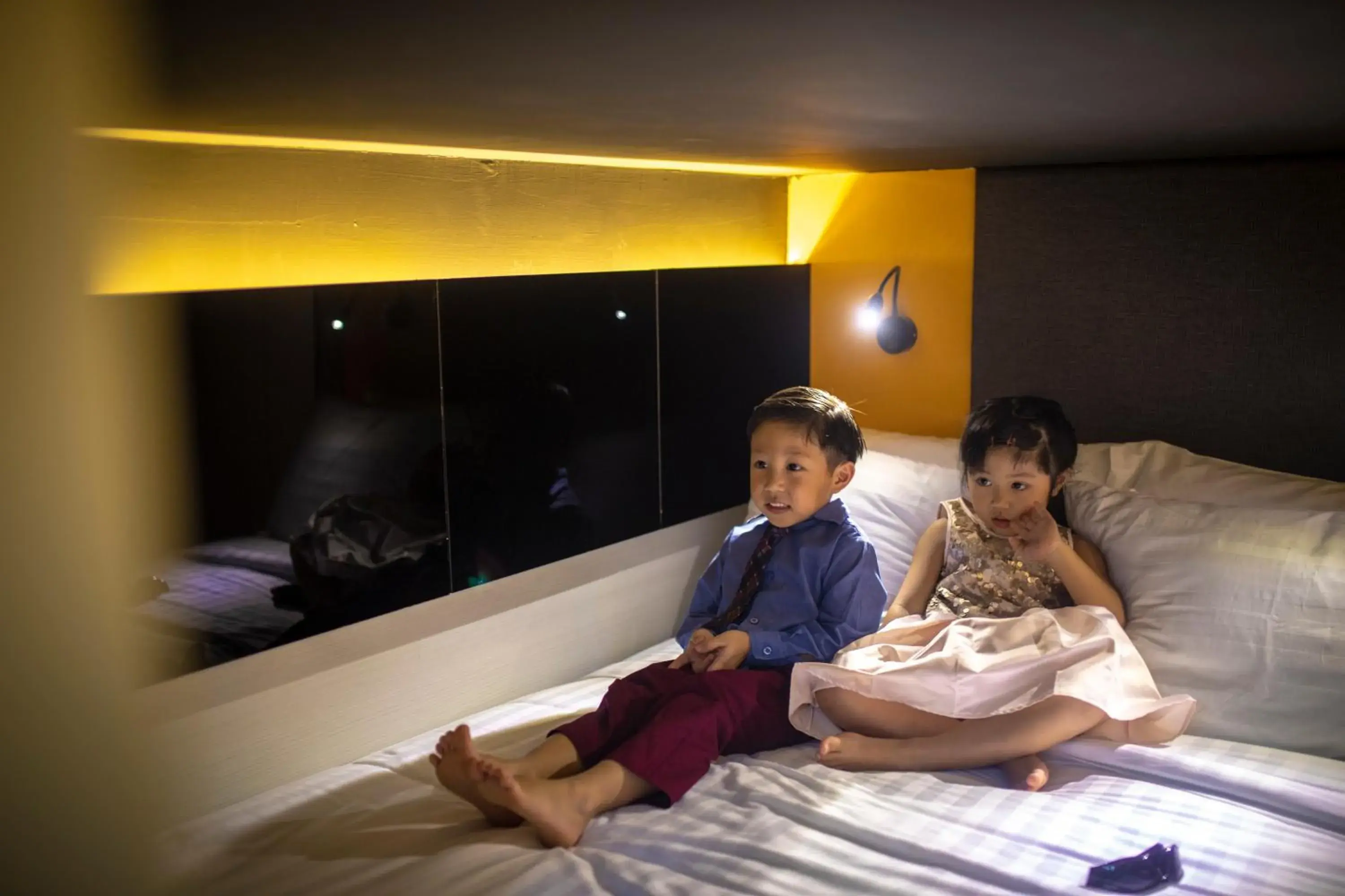 People, Family in CUBE Family Boutique Capsule Hotel @ Chinatown